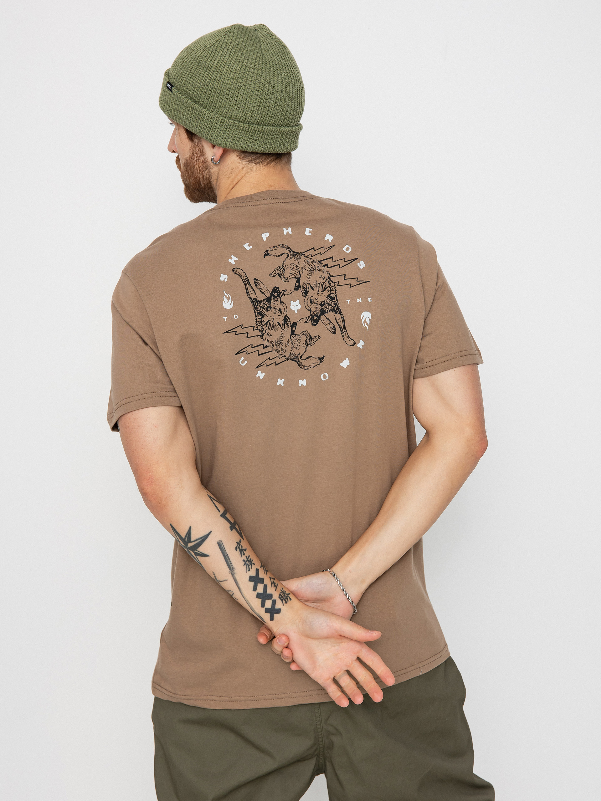 T-shirt Fox Plague Prem (chai)