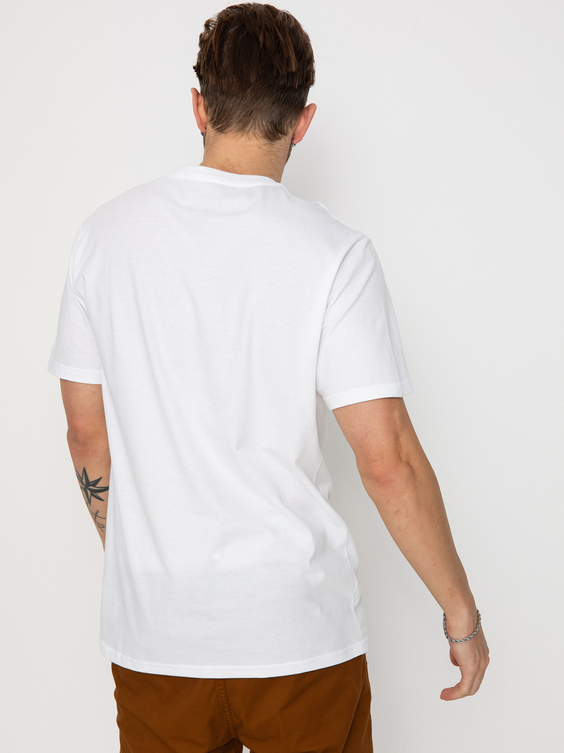 T-shirt Fox Fox Head Prem - biały (optic white)