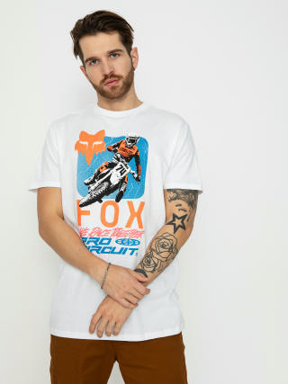 T-shirt Fox X Pro Circuit Prem (optic white)