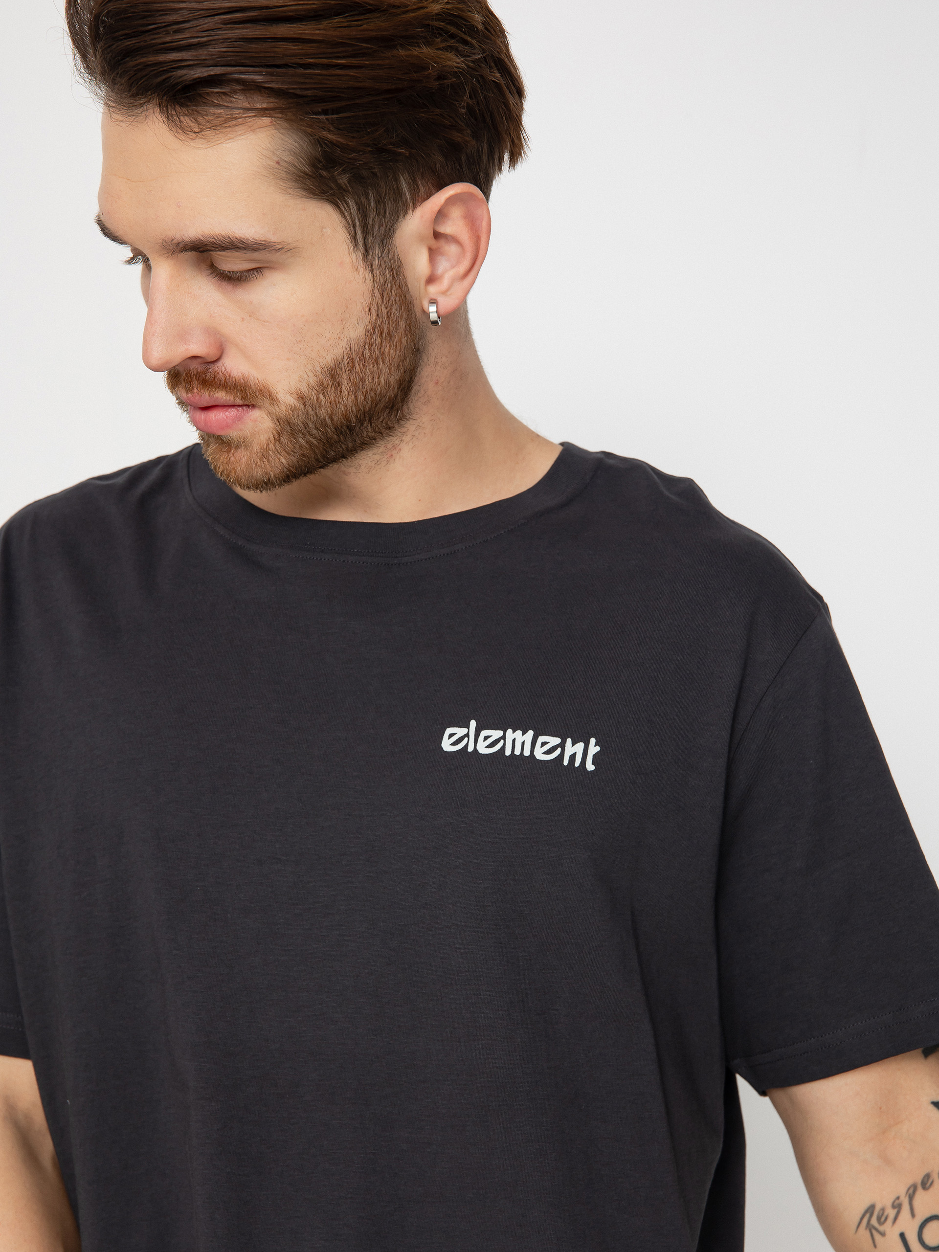 T-shirt Element Dragon (off black)