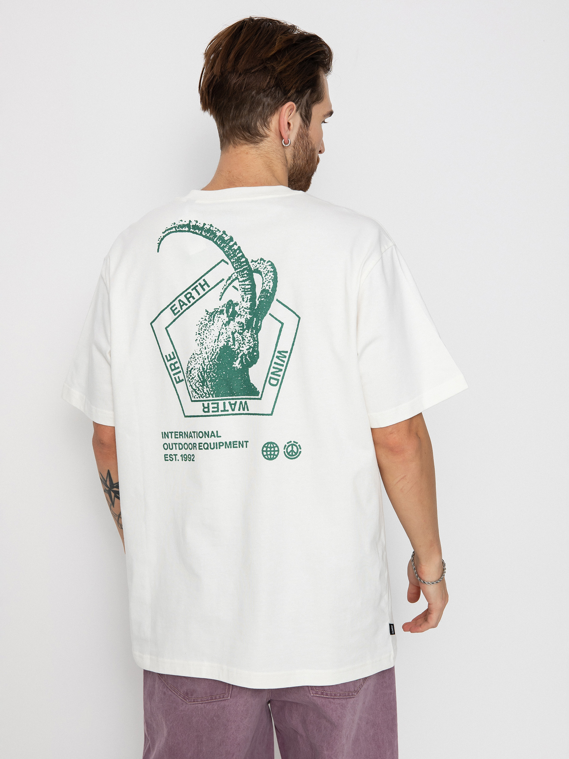 T-shirt Element Horned Outlook (egret)