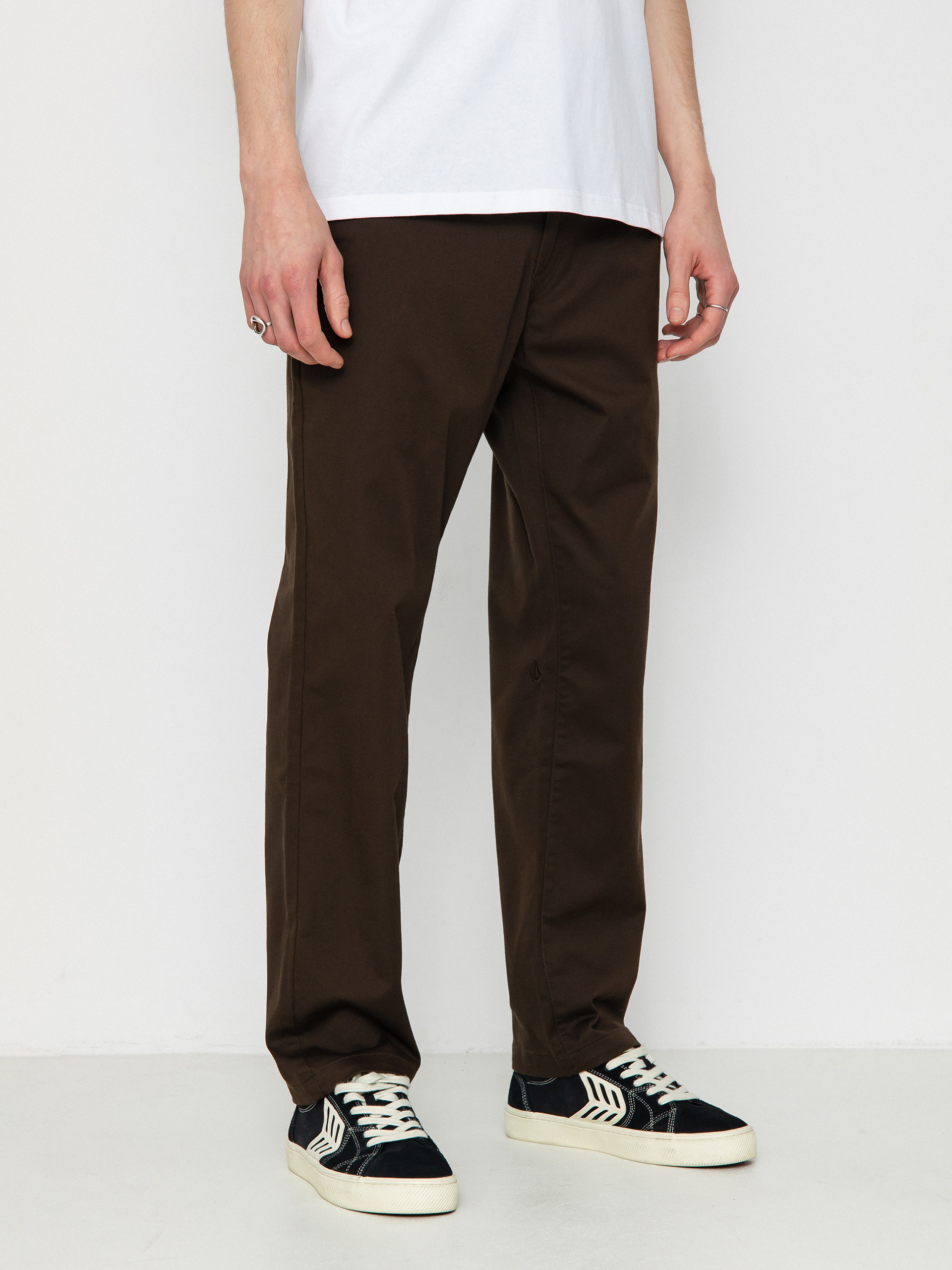 Spodnie Volcom Frickin Modern Stret (dark brown)