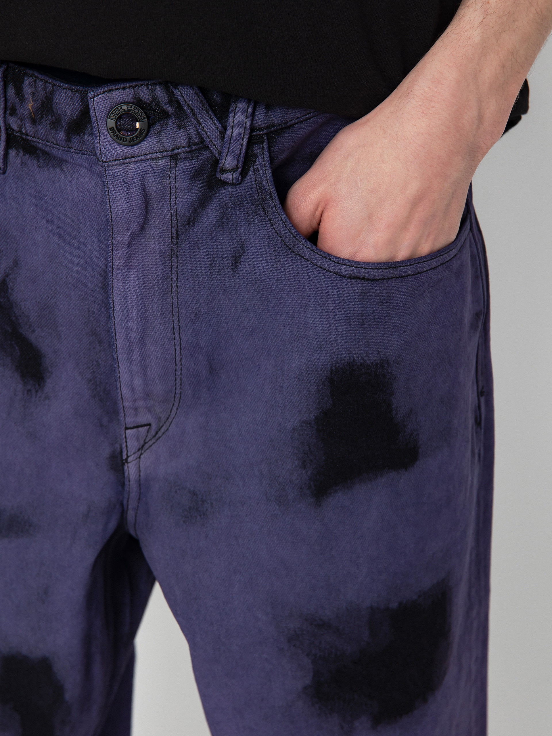 Spodnie Volcom Billow Denim (deep purple)