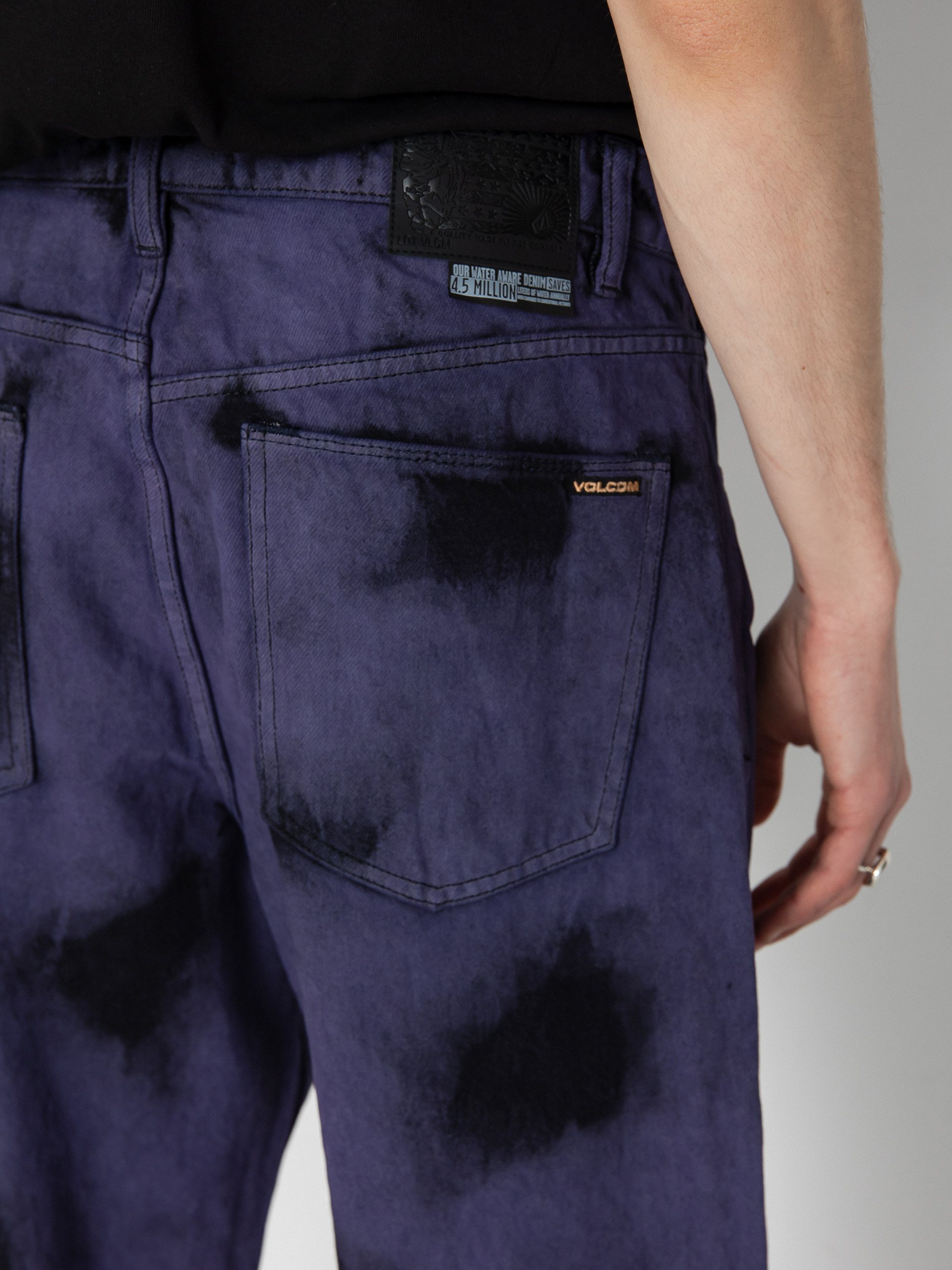 Spodnie Volcom Billow Denim (deep purple)