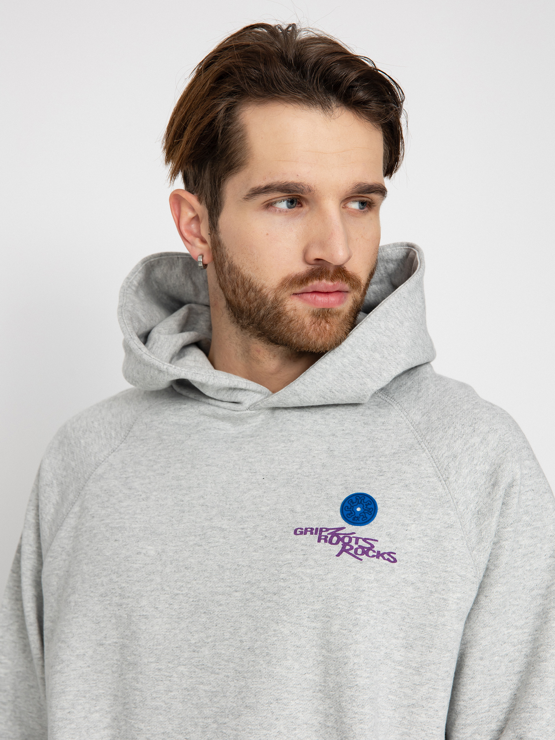 Bluza z kapturem Element Cornell Hiker HD (mid grey heather)