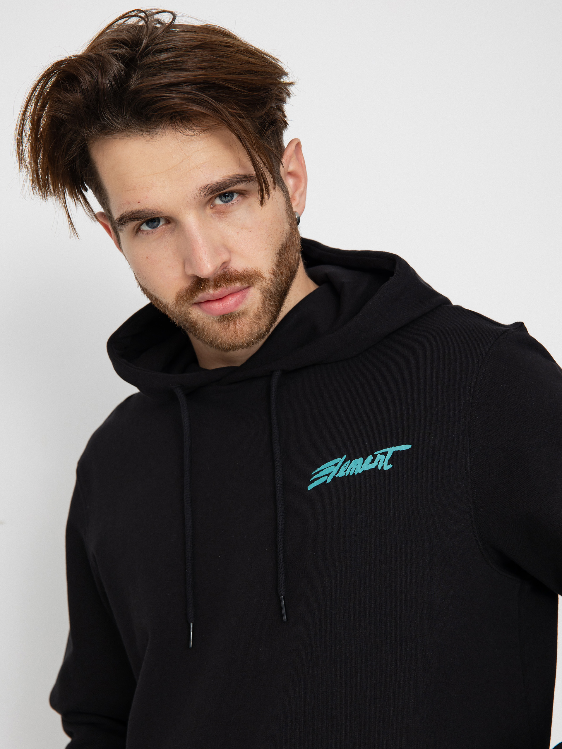 Bluza z kapturem Element Horizon HD (flint black)