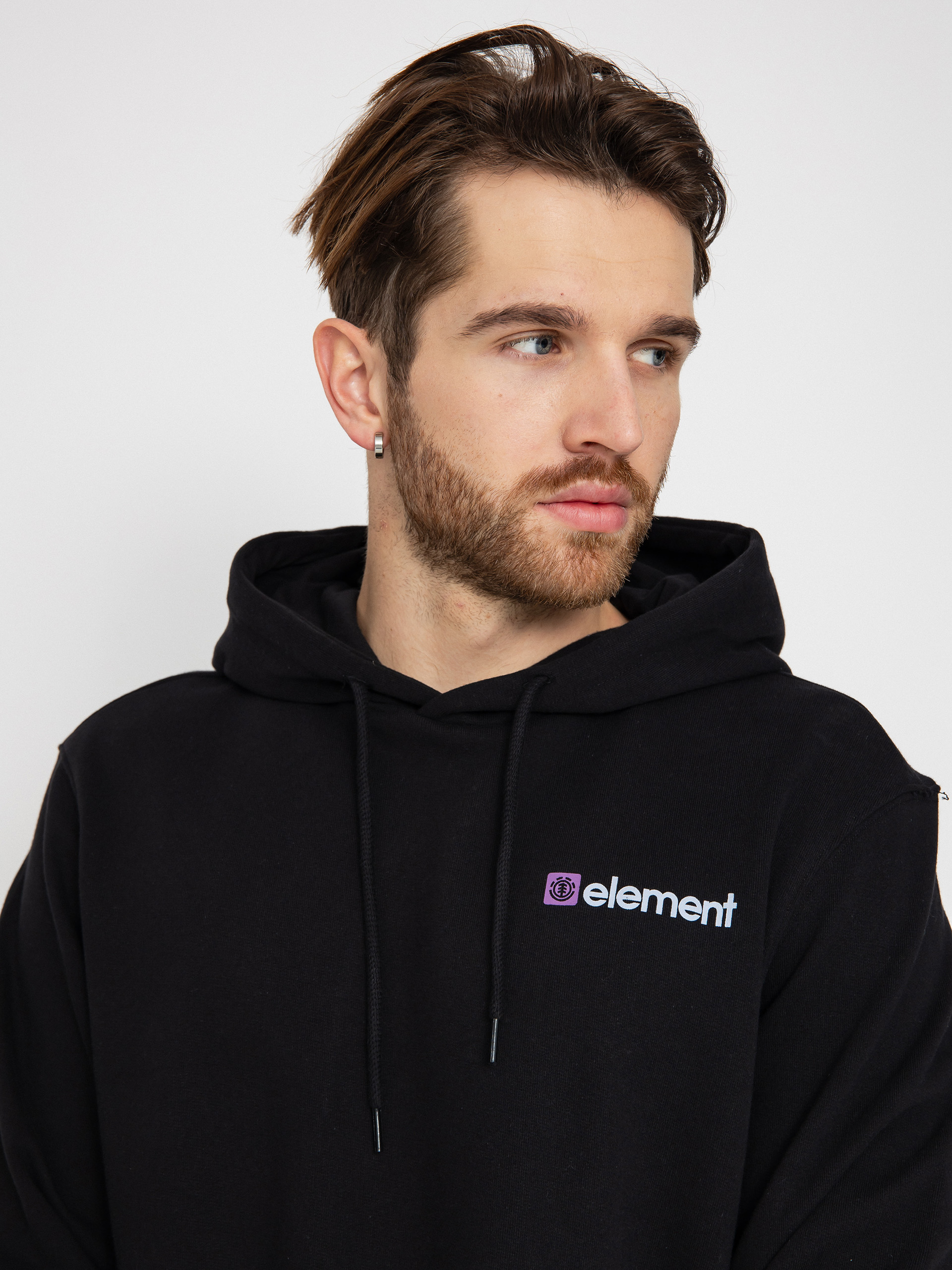 Bluza z kapturem Element Joint Cube HD (flint black)