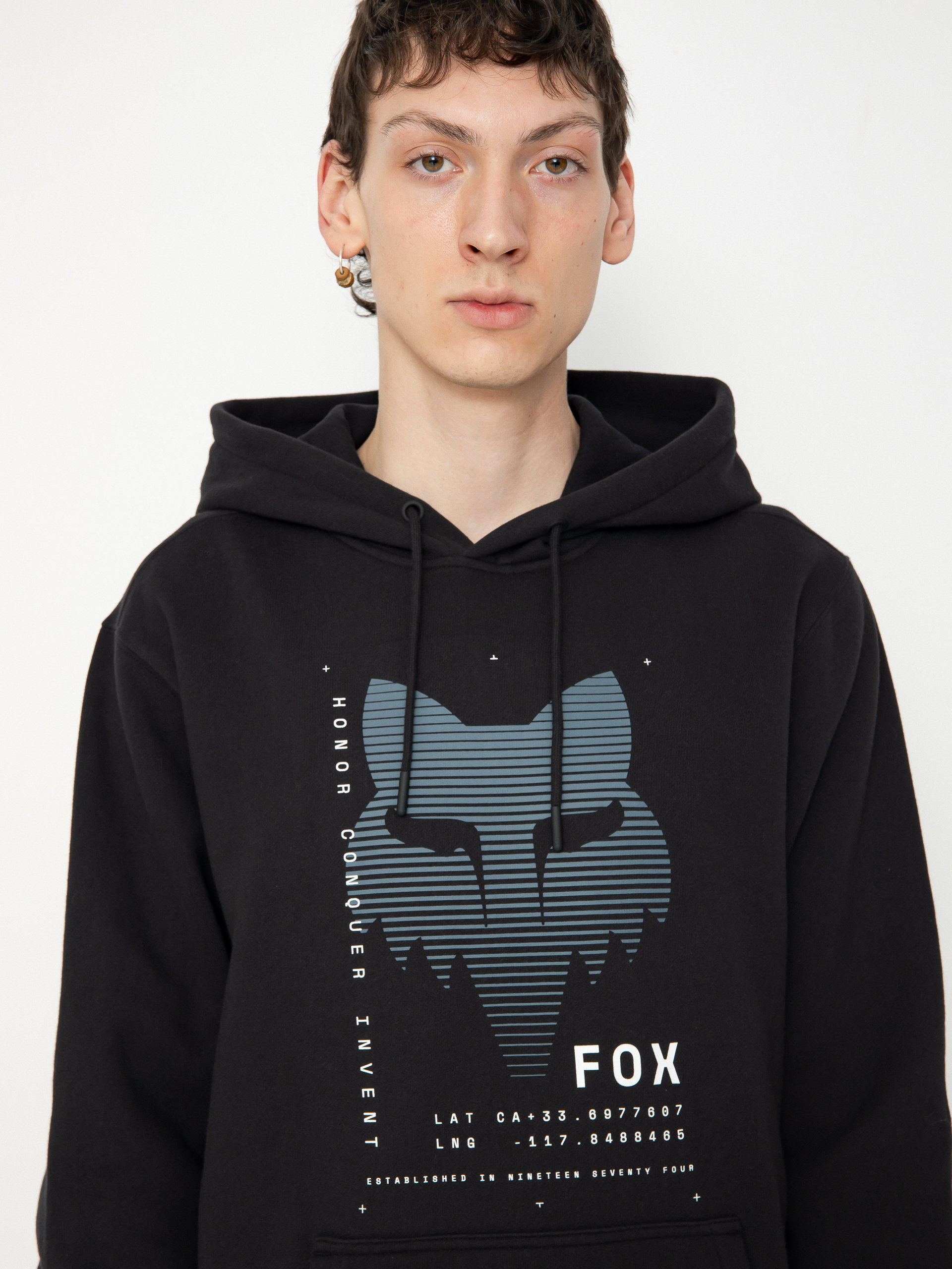 Bluza z kapturem Fox Dispute HD (black)