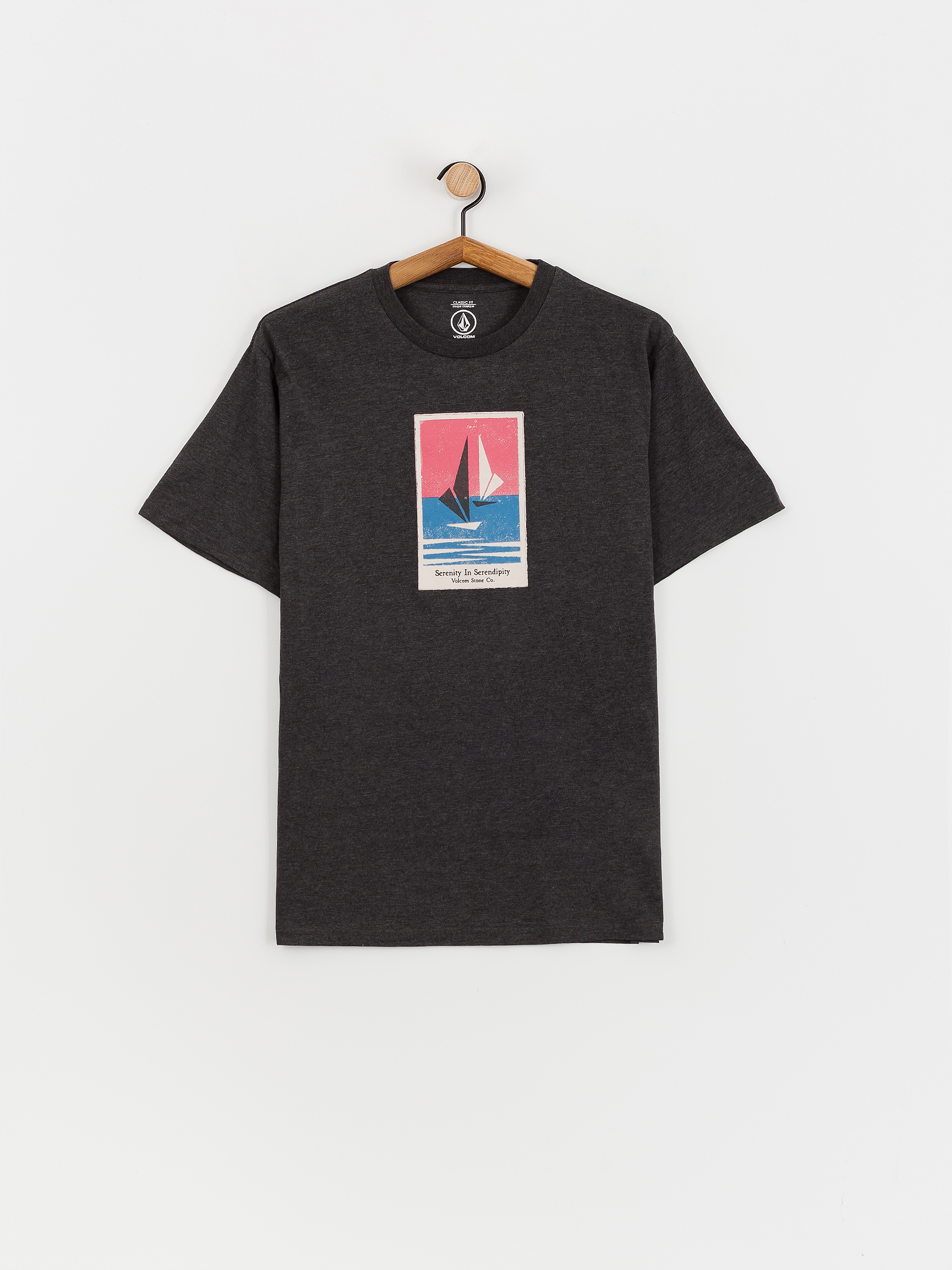 T-shirt Volcom Catamaran Hth (heather black)