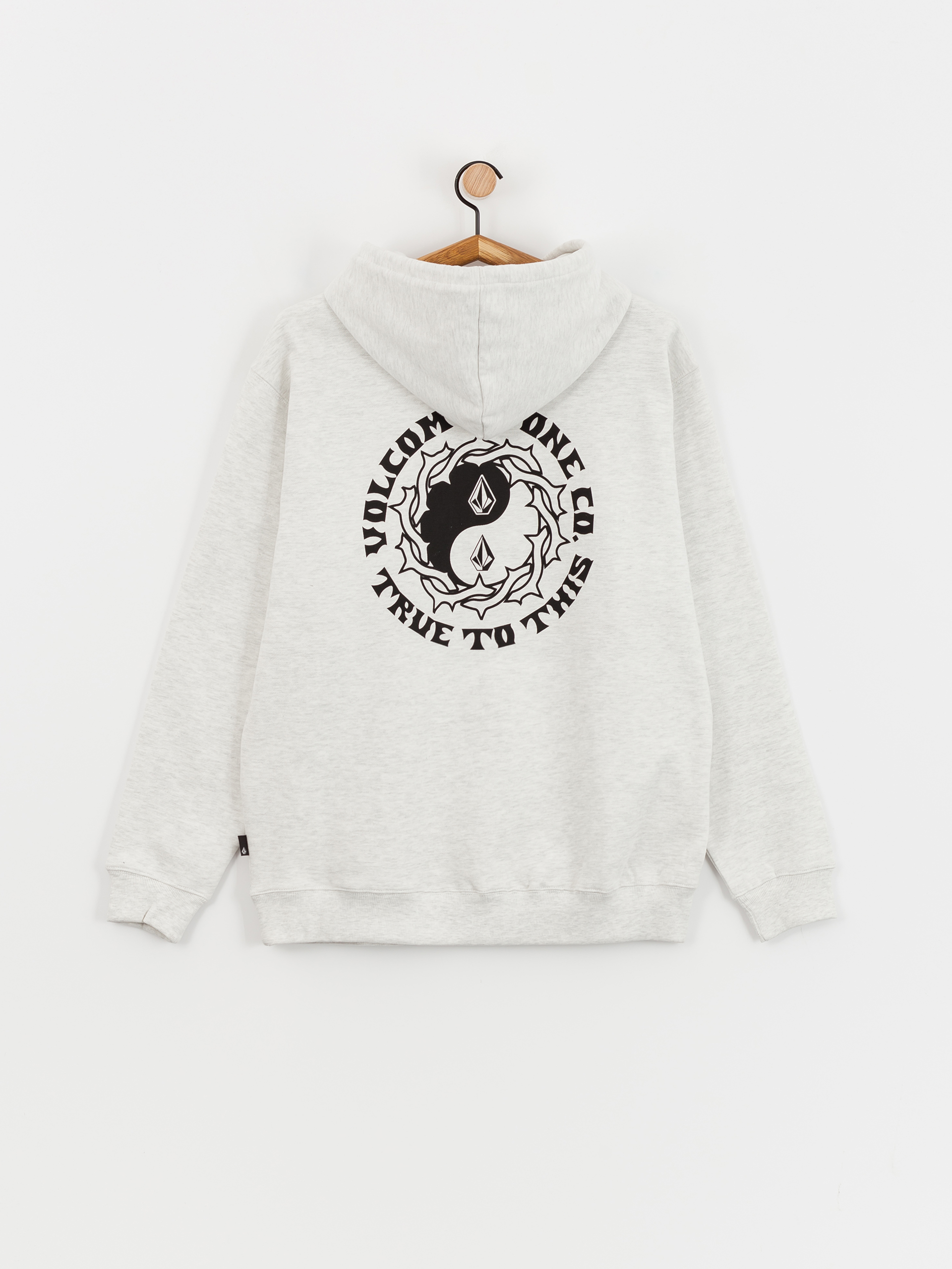 Bluza z kapturem Volcom Watanite HD (bone heather)