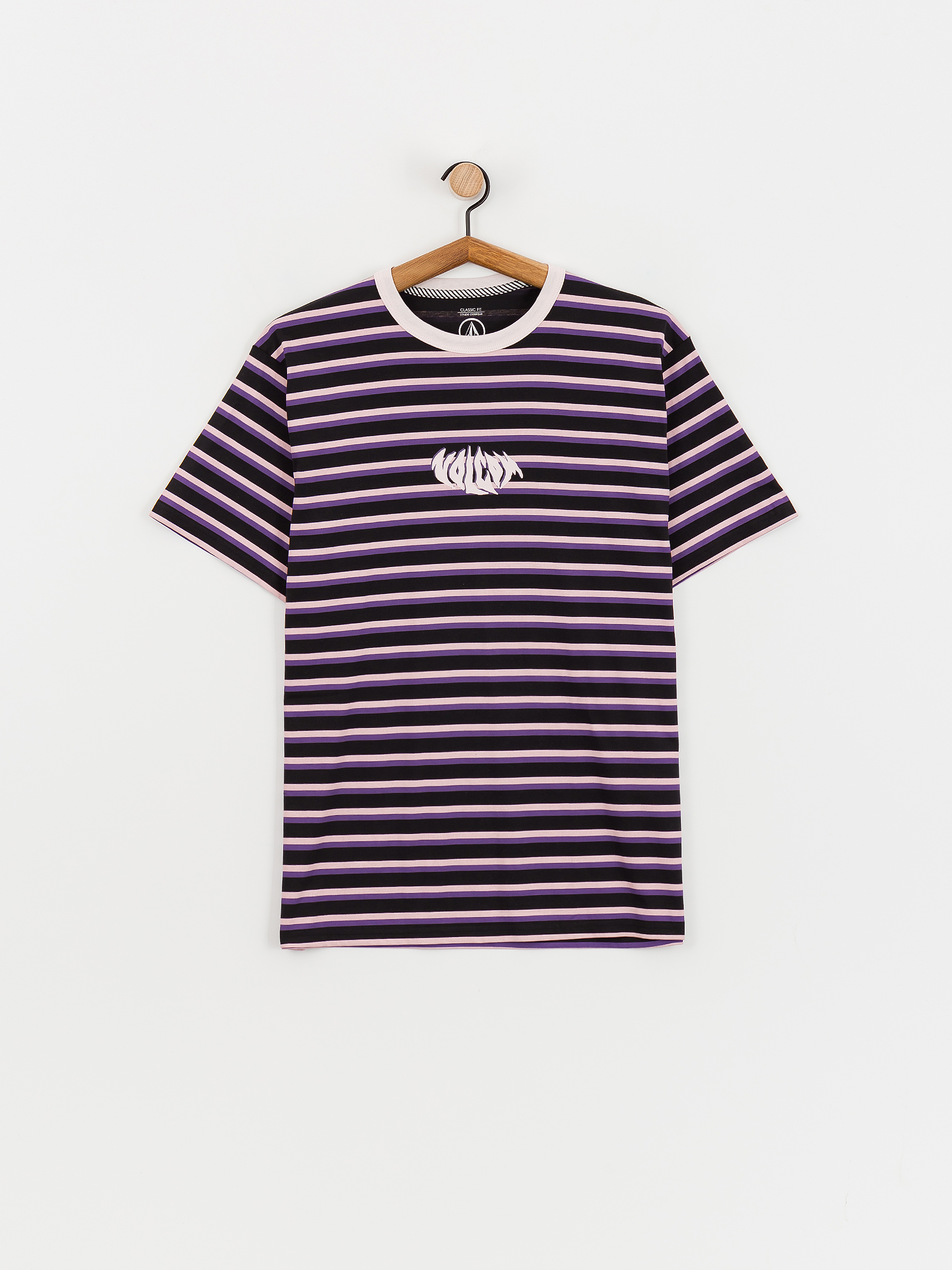 T-shirt Volcom Rayeah Stripes (black)