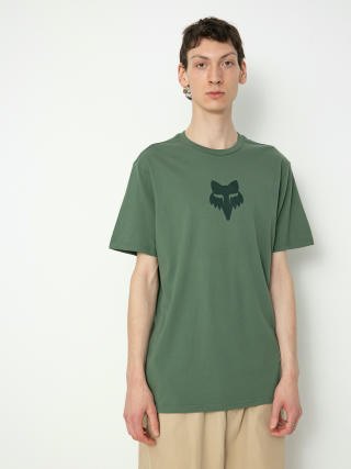 T-shirt Fox Fox Head Prem (hunter green)