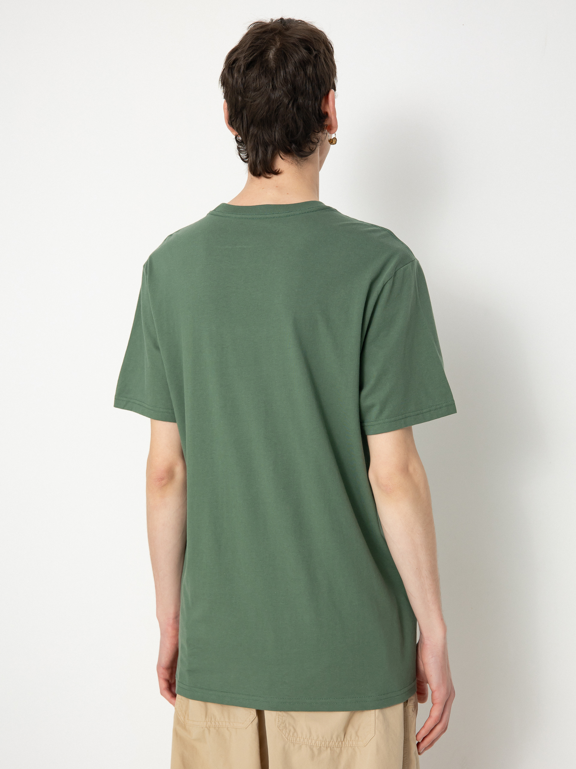 T-shirt Fox Fox Head Prem (hunter green)