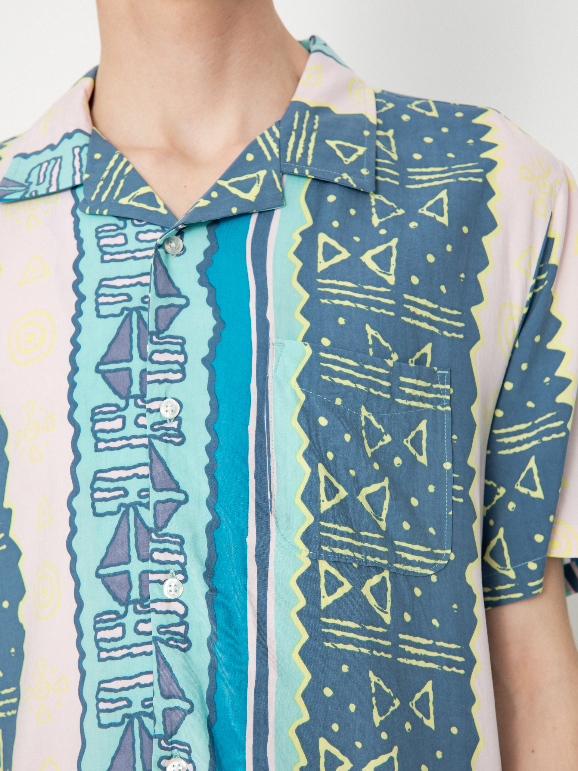 Koszula Volcom Bold Moves (crete blue)