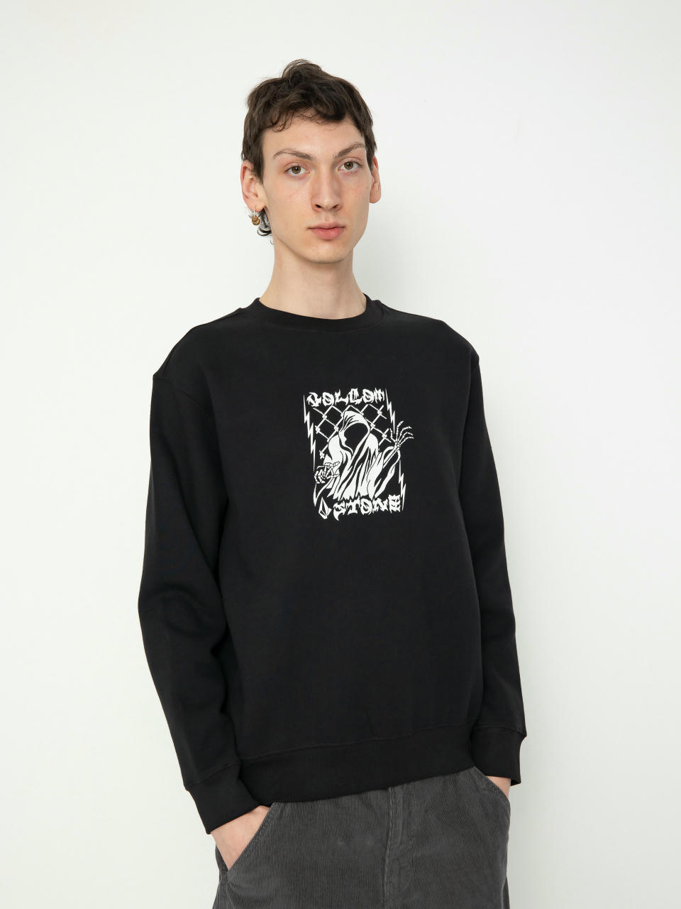 Bluza Volcom Watanite Crew (black)