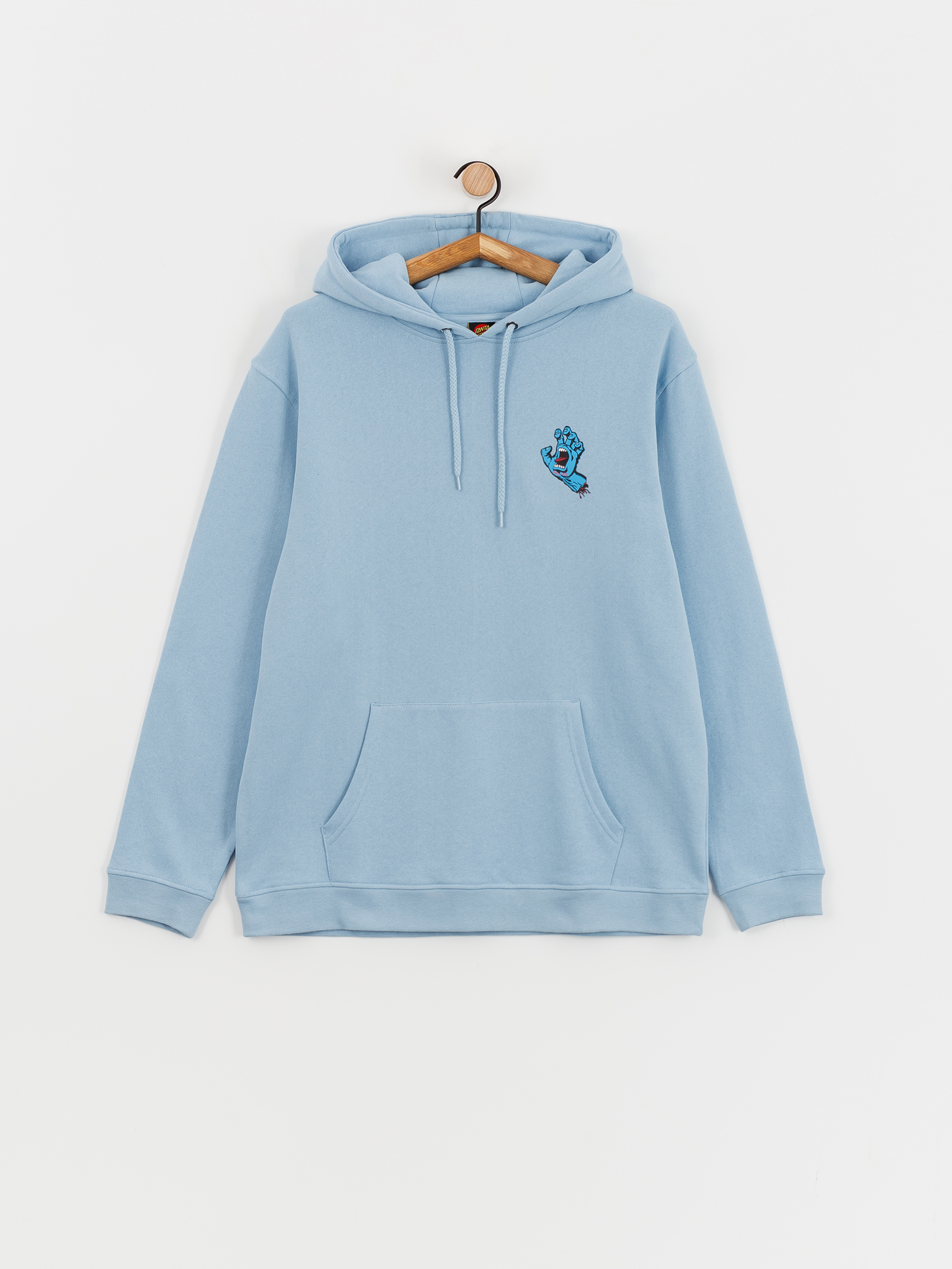 Bluza z kapturem Santa Cruz Screaming Hand Chest (sky blue)