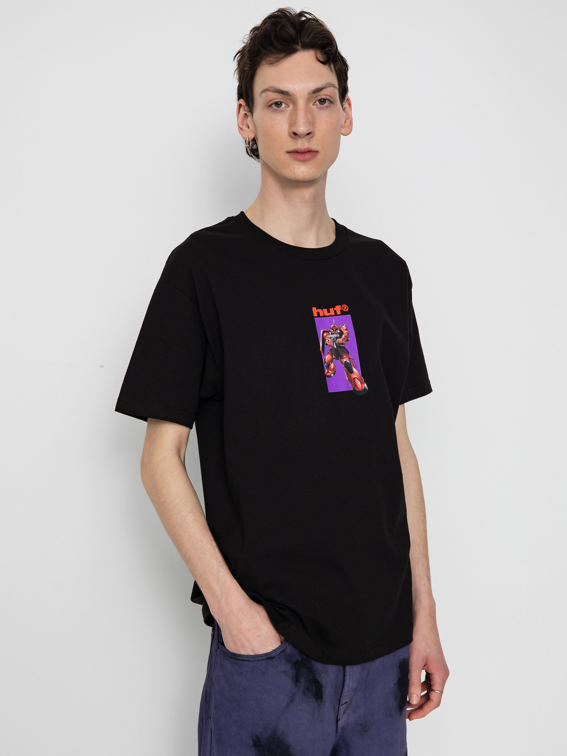 T-shirt HUF X Gundam Chars Zaku (black)