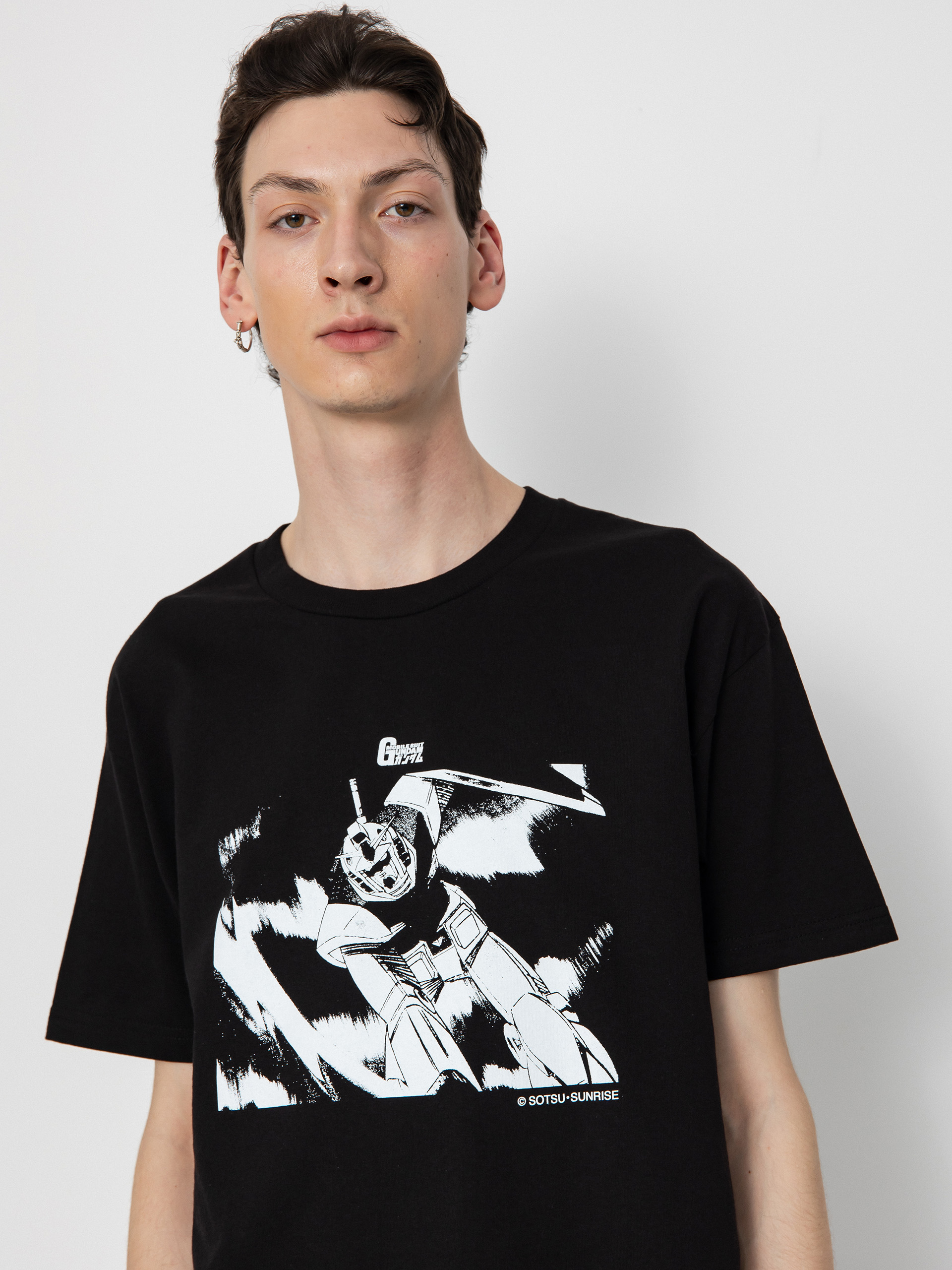 T-shirt HUF X Gundam Wing Gundam Rising (black)