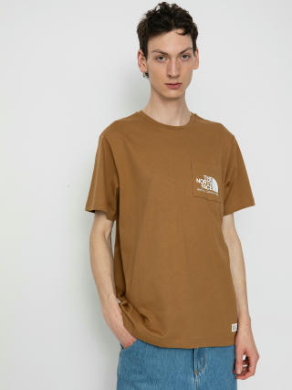 T-shirt The North Face Berkeley California Pocket (utility brown)