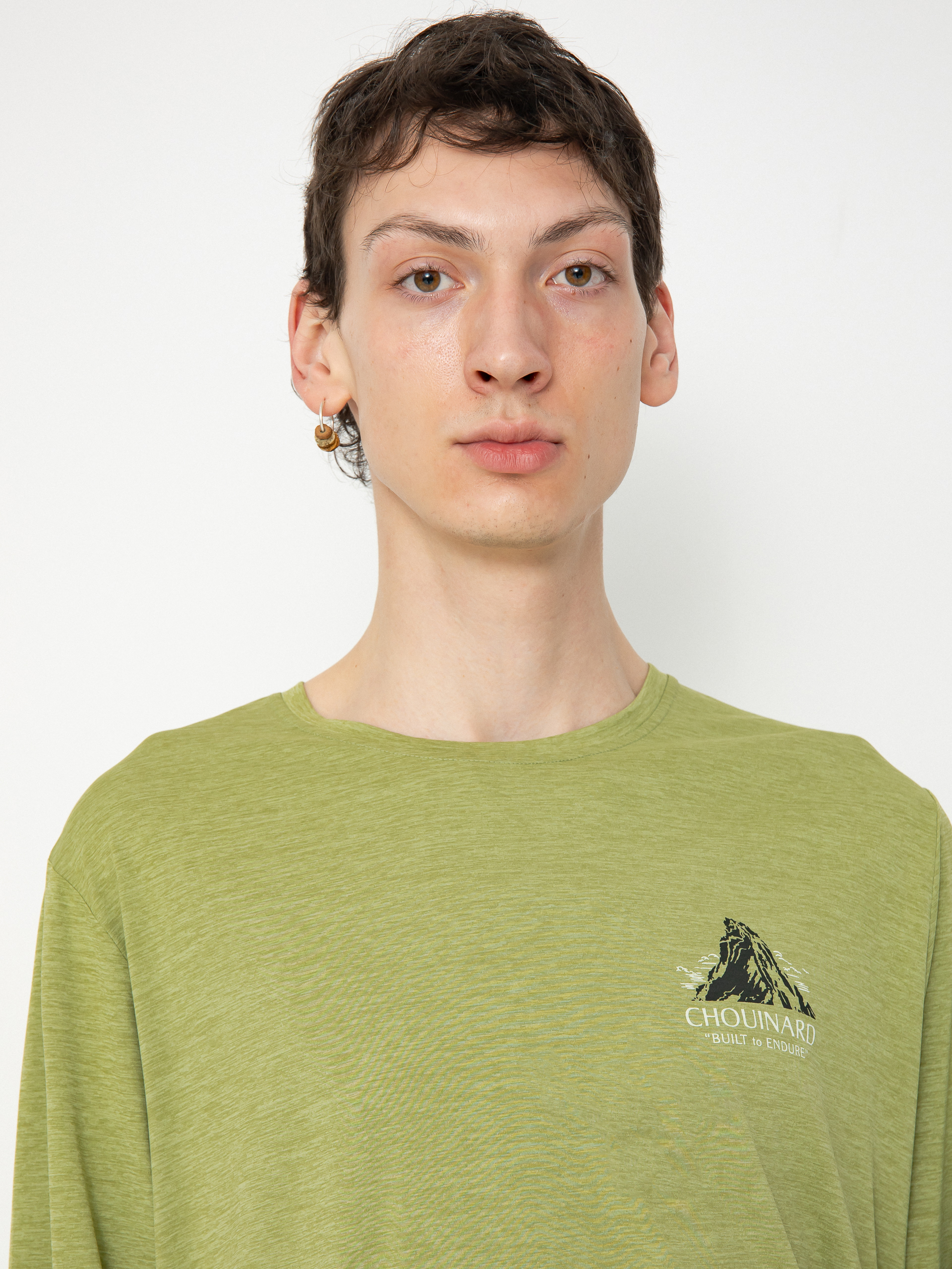 Longsleeve Patagonia Cap Cool Daily Graphic (chouinard crest buckhorn green x-dye)