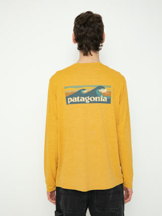 Longsleeve Patagonia Cap Cool Daily Graphic (boardshort logo pufferfish gold x-dye)