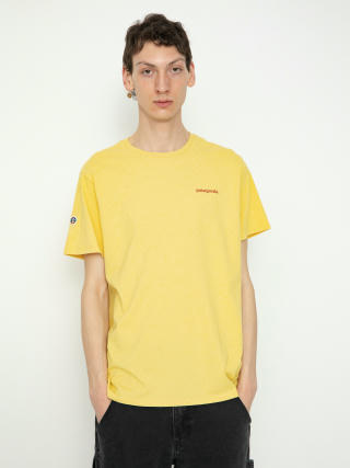 T-shirt Patagonia Fitz Roy Icon Responsibili (milled yellow)
