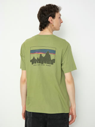 T-shirt Patagonia 73 Skyline Organic (buckhorn green)