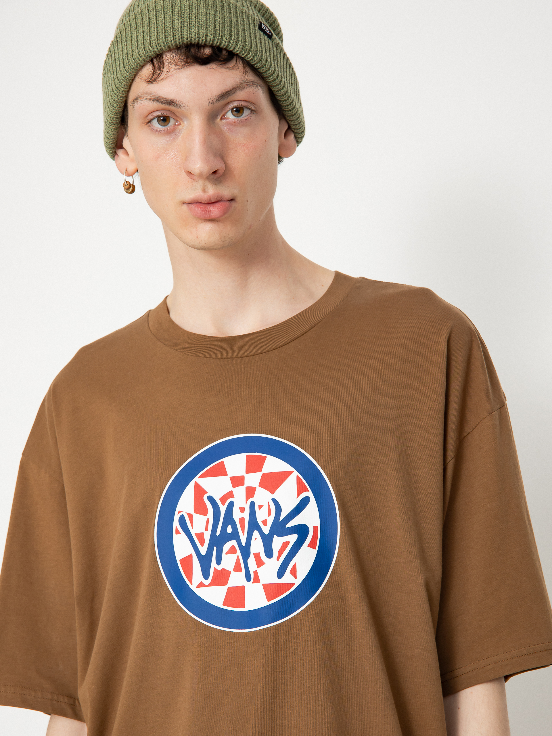 T-shirt Vans Checker Icon (coffee liqueur)