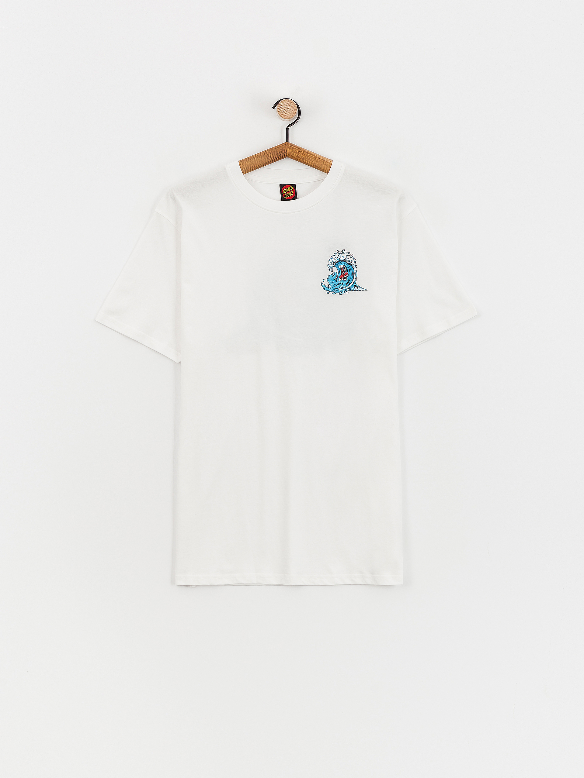 T-shirt Santa Cruz Screaming Wave (white)