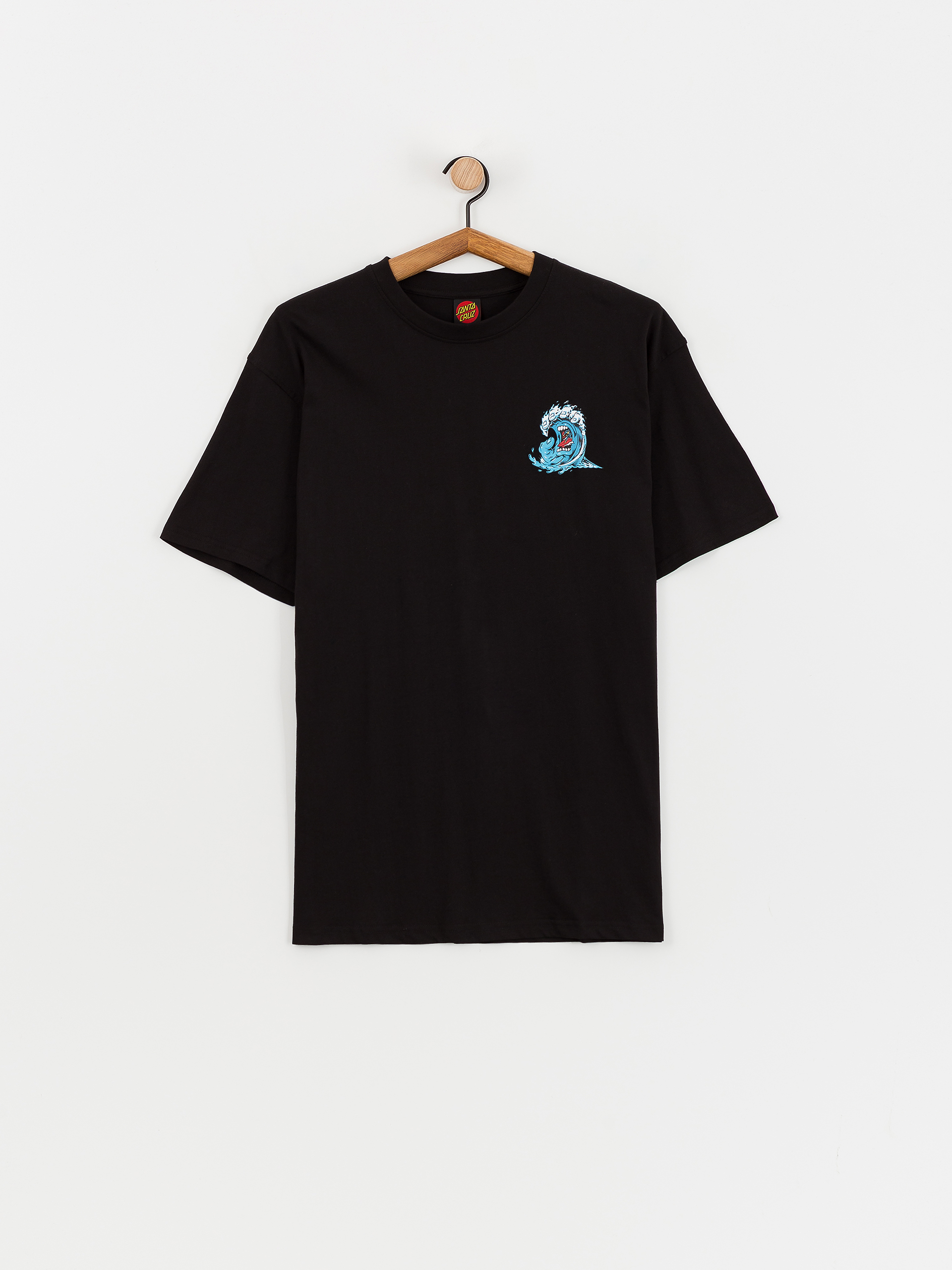 T-shirt Santa Cruz Screaming Wave (black)