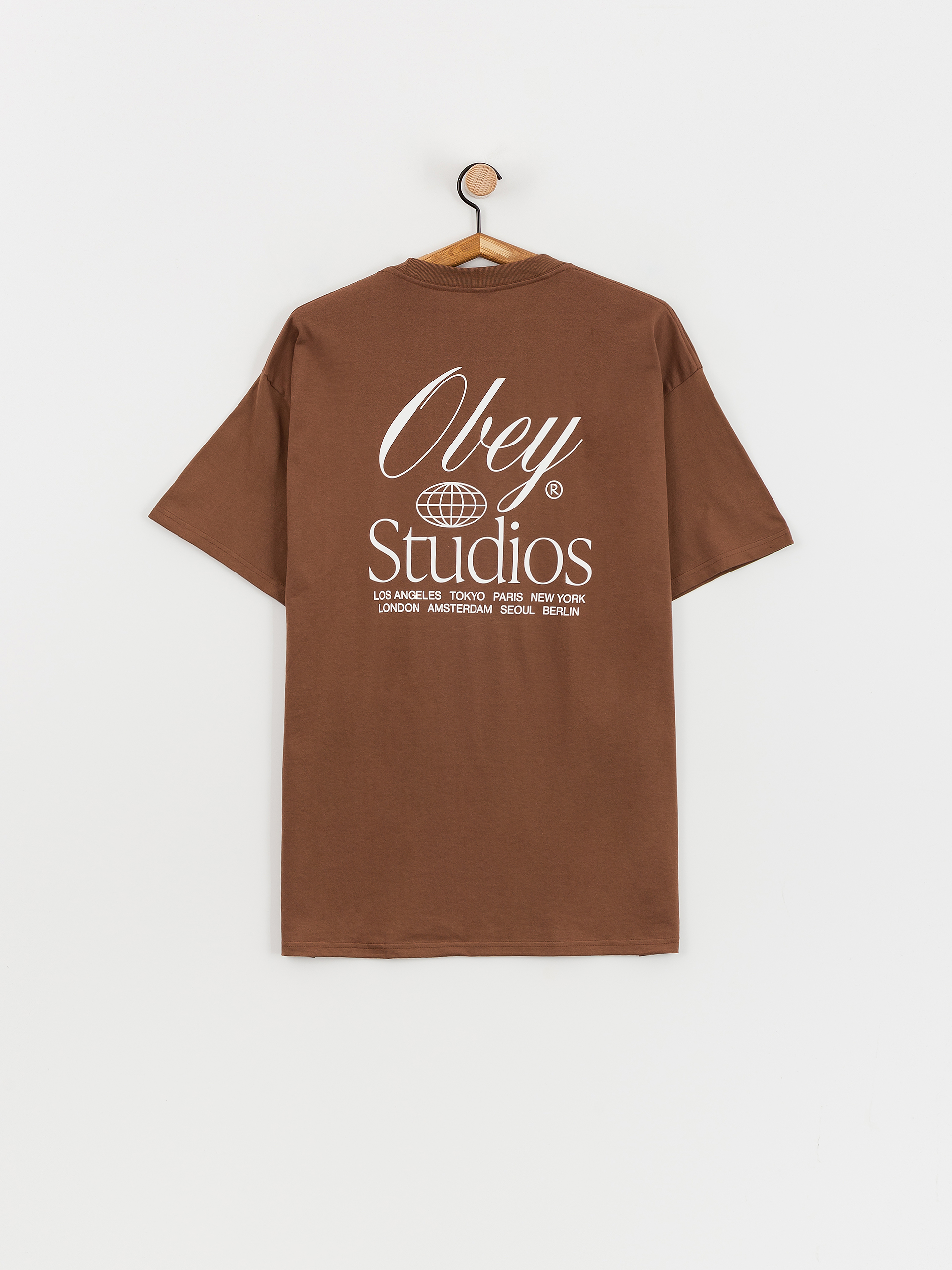 T-shirt OBEY Studios Worldwide (silt)