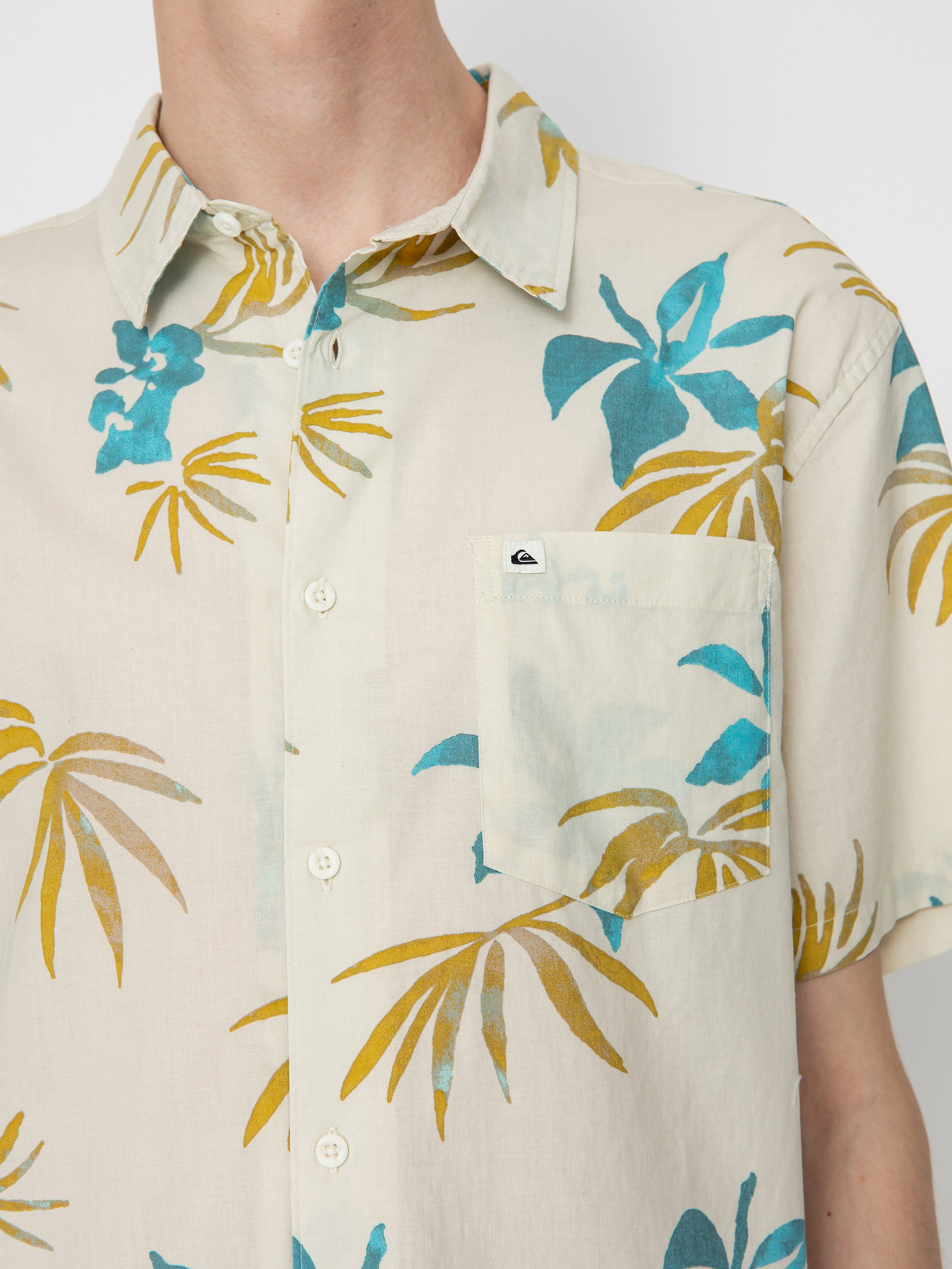 Koszula Quiksilver Apero Classic (snow white aop mix b)