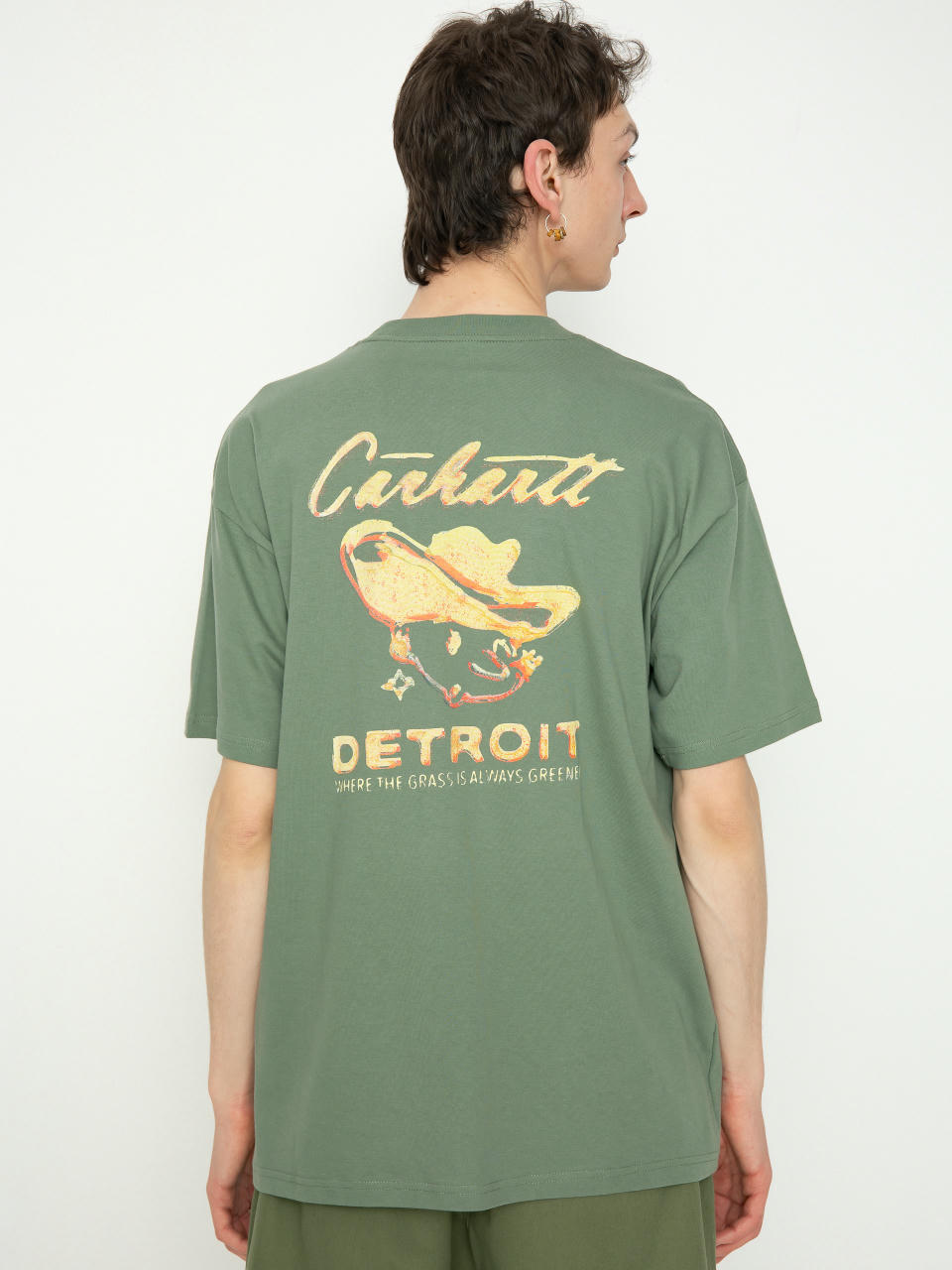 T-shirt Carhartt WIP Green Grass (park)