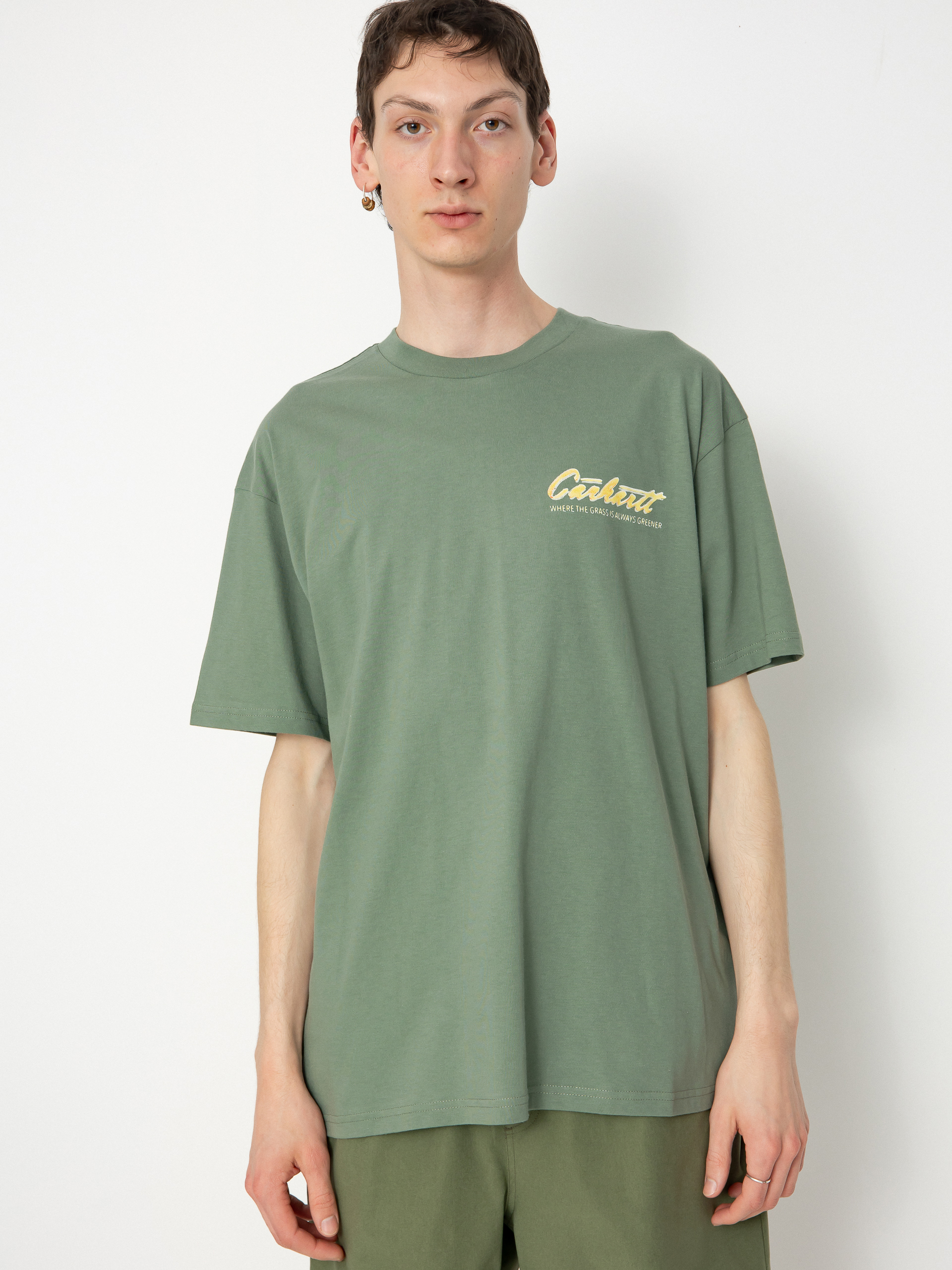 T-shirt Carhartt WIP Green Grass (park)