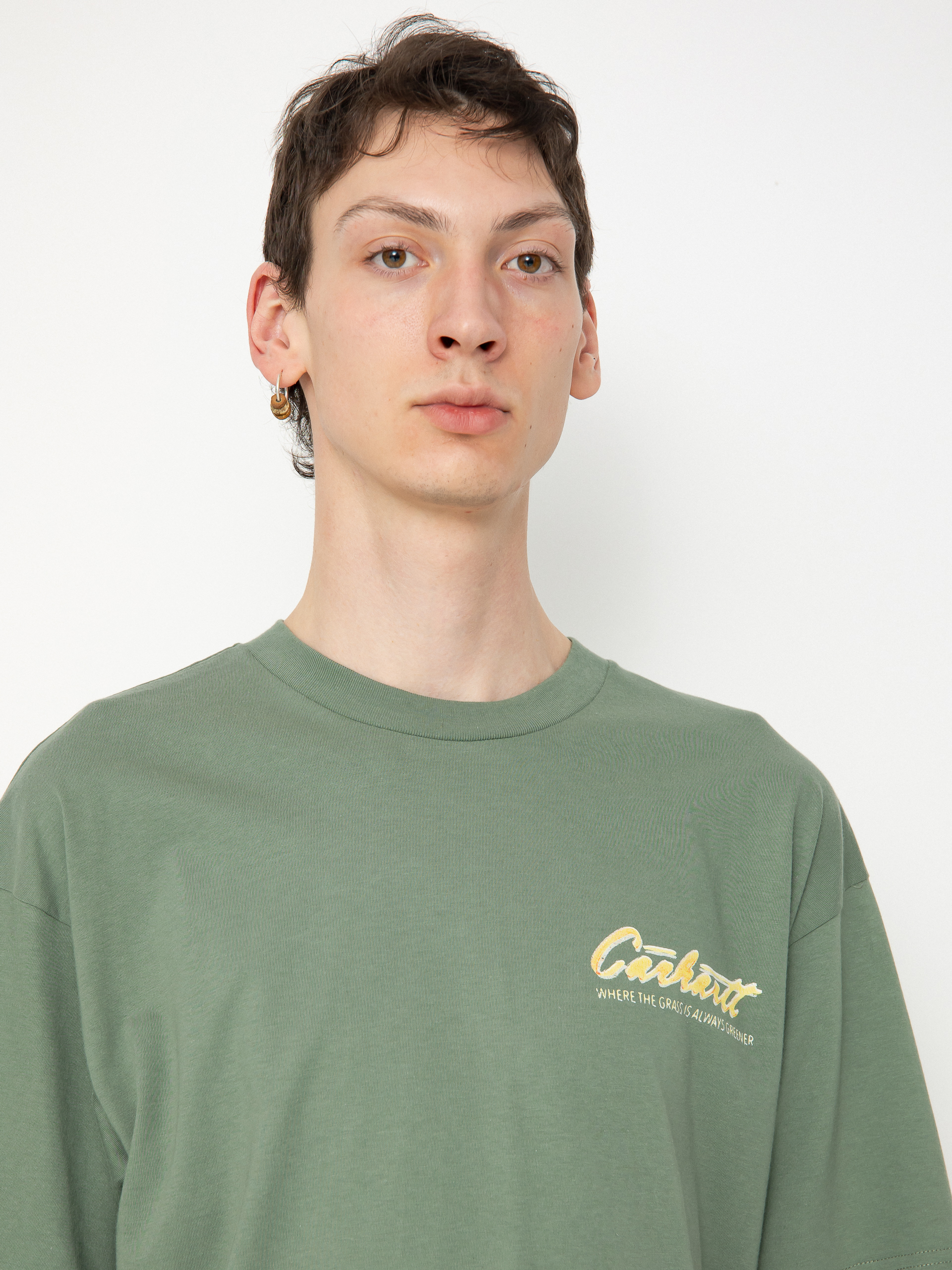 T-shirt Carhartt WIP Green Grass (park)