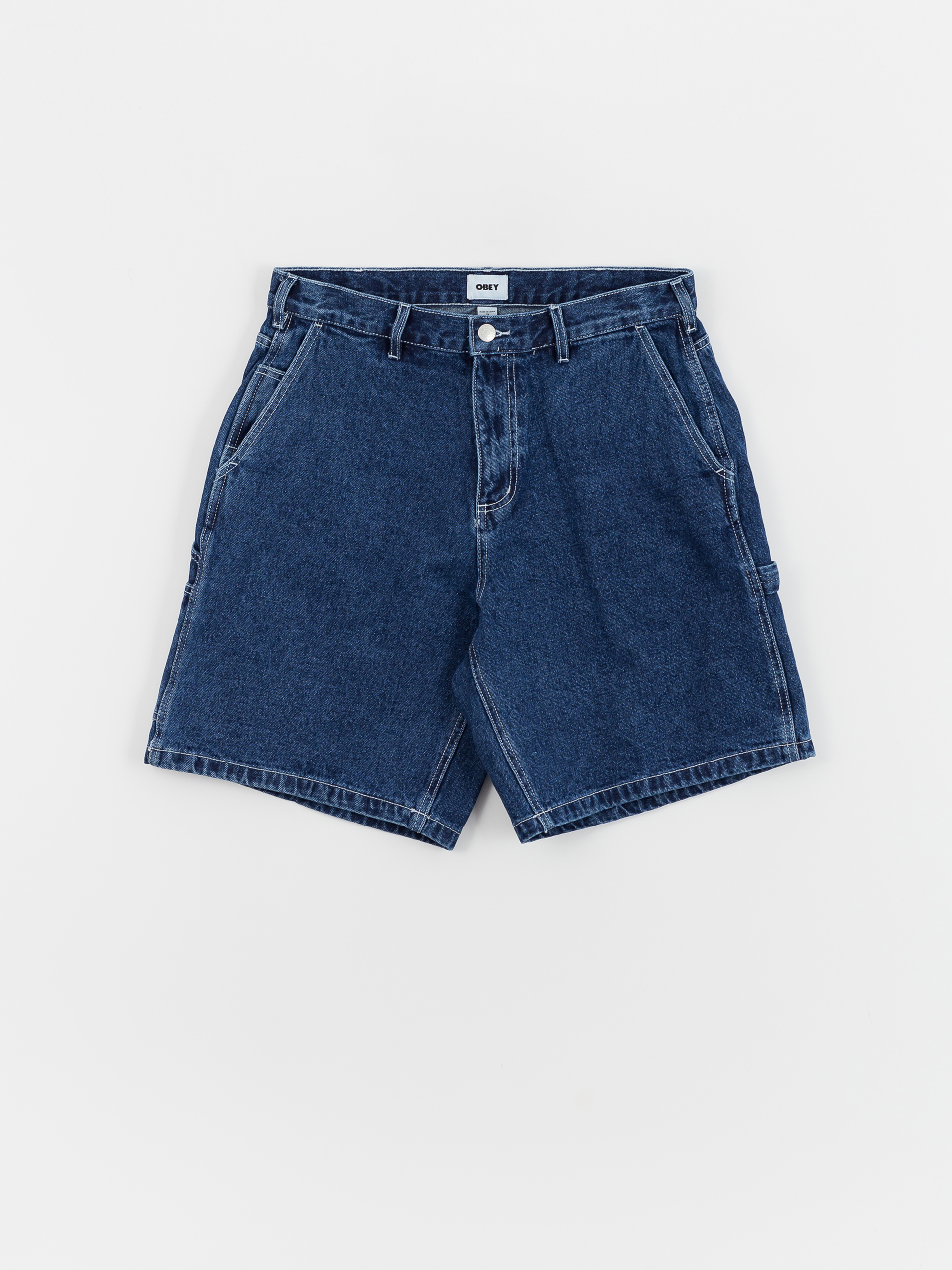 Szorty OBEY Bigwig Denim Carpenter (stone wash indigo)