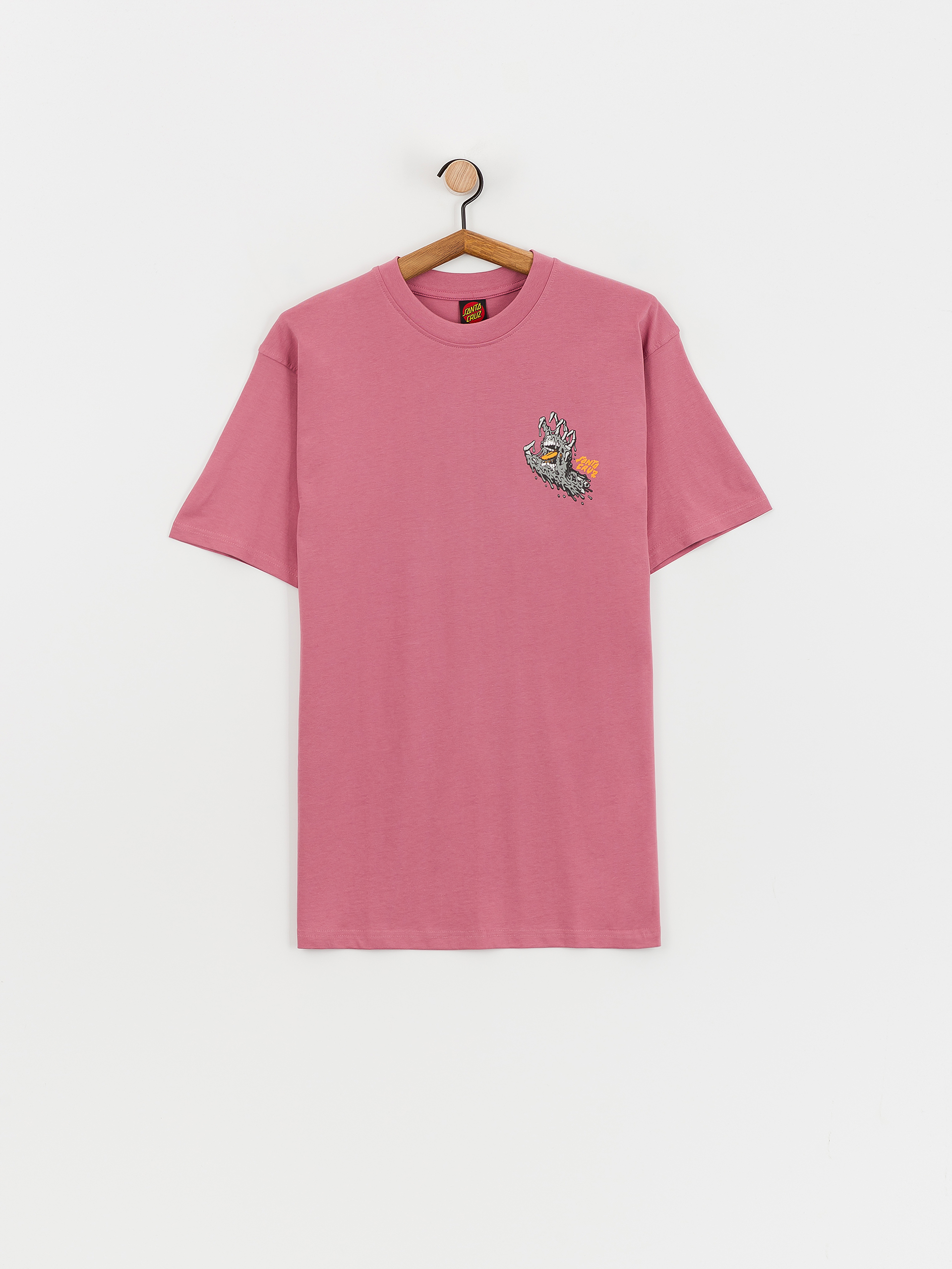 T-shirt Santa Cruz Melting Hand (dusty rose)