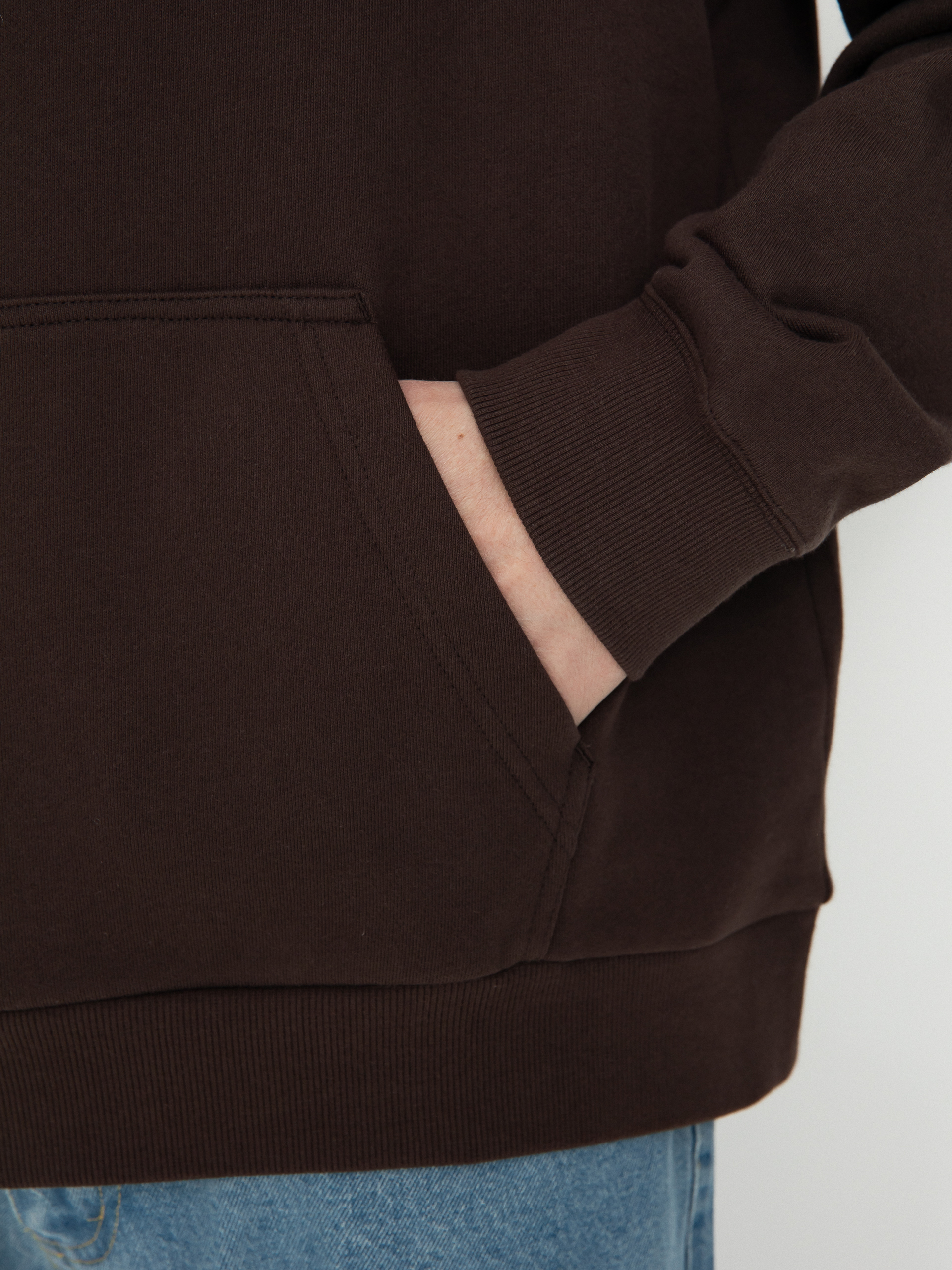 Bluza z kapturem Gramicci Peak HD (deep brown)