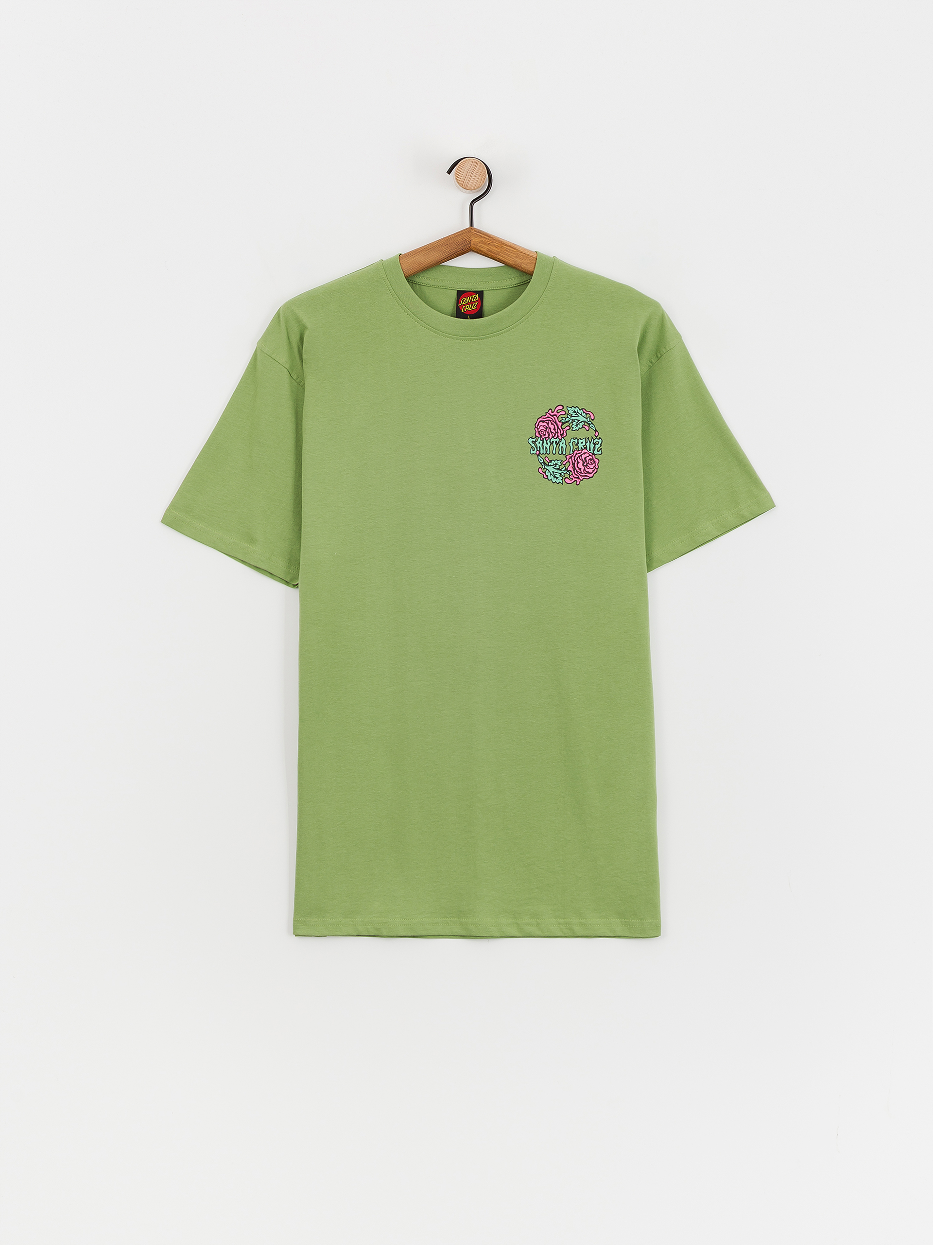 T-shirt Santa Cruz Dressen Rose Crew Two (apple)