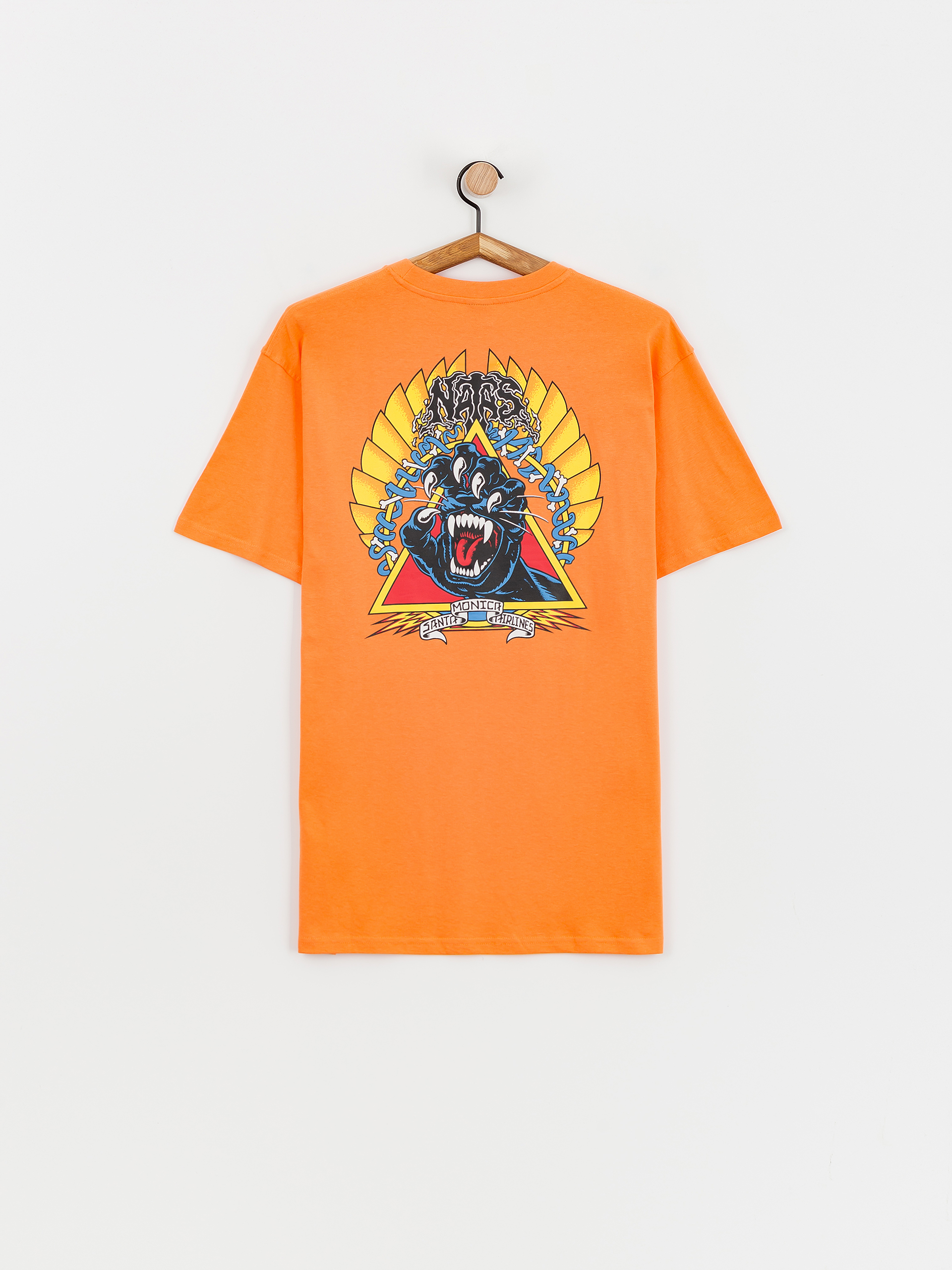 T-shirt Santa Cruz Natas Screaming Panther (apricot)