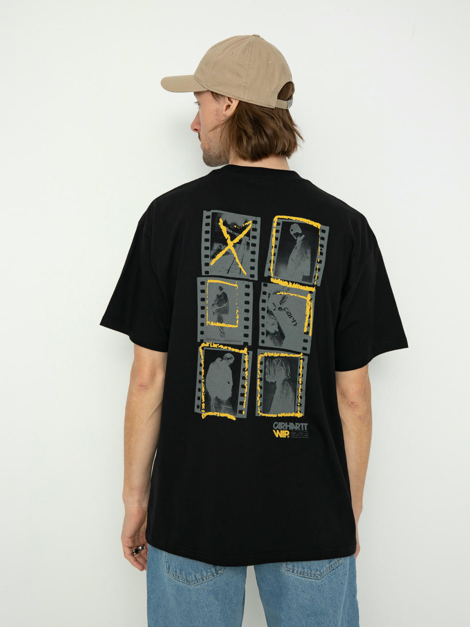 T-shirt Carhartt WIP Contact Sheet (black)