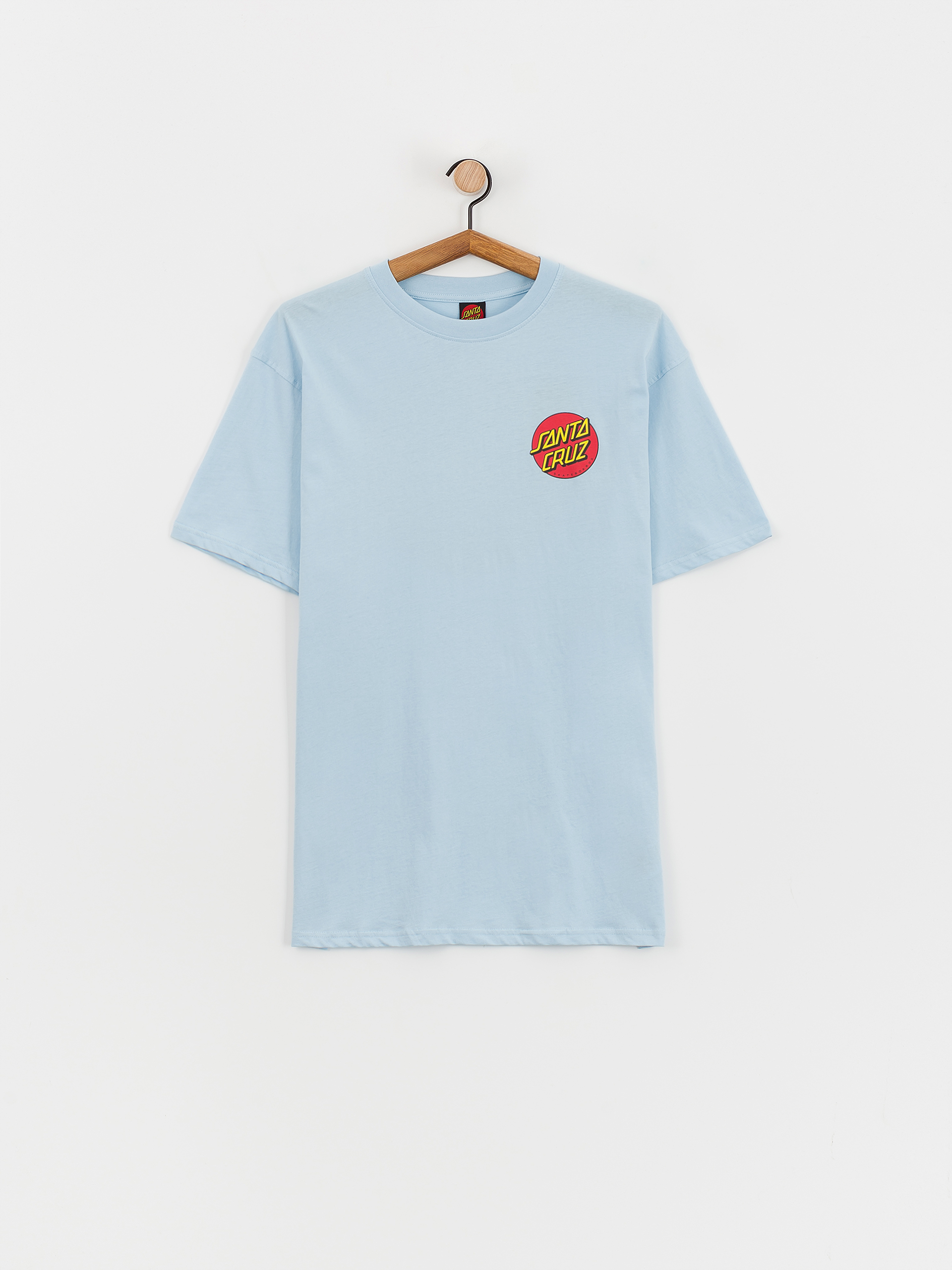 T-shirt Santa Cruz Classic Dot Chest (sky blue)