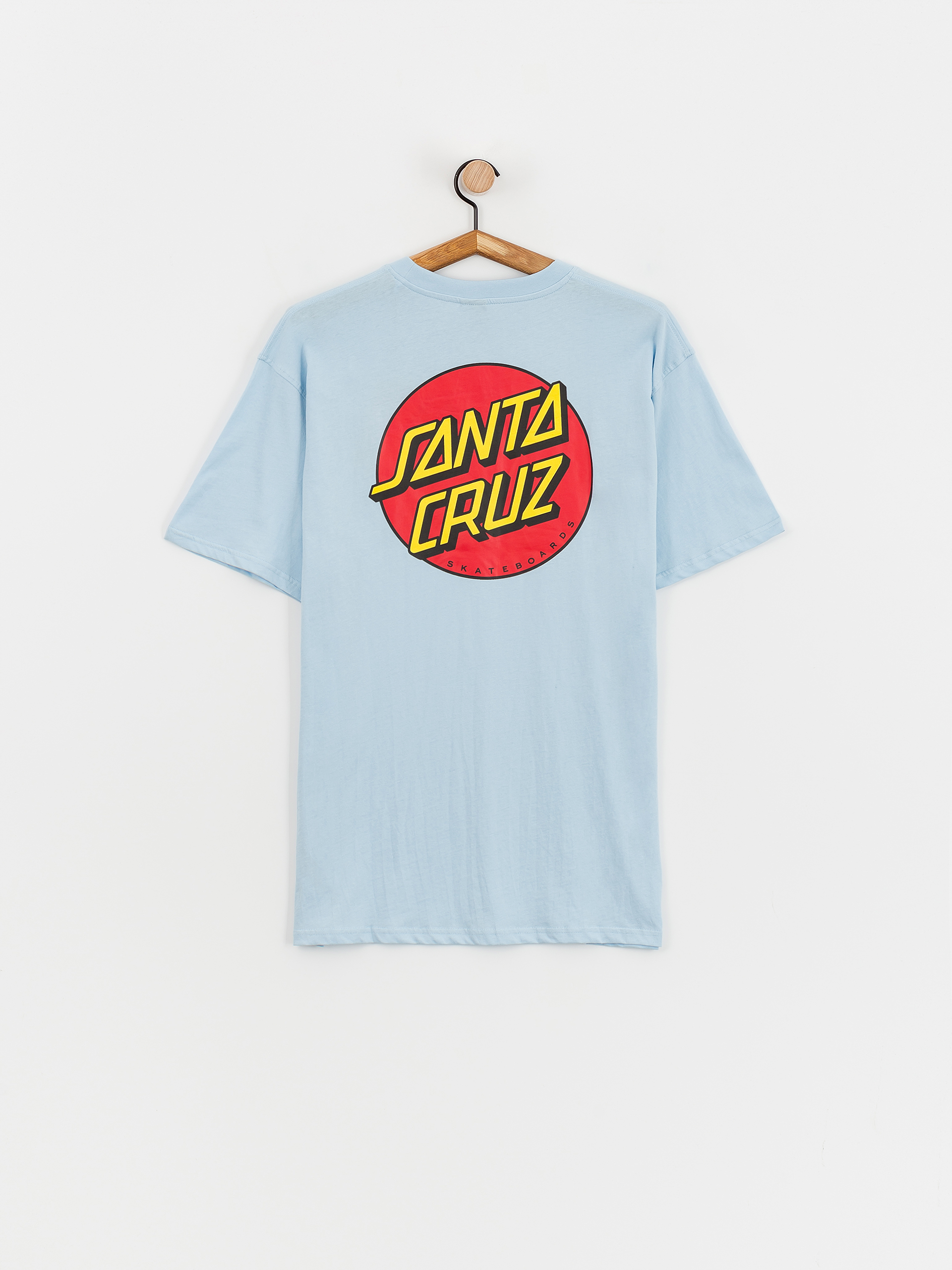 T-shirt Santa Cruz Classic Dot Chest (sky blue)