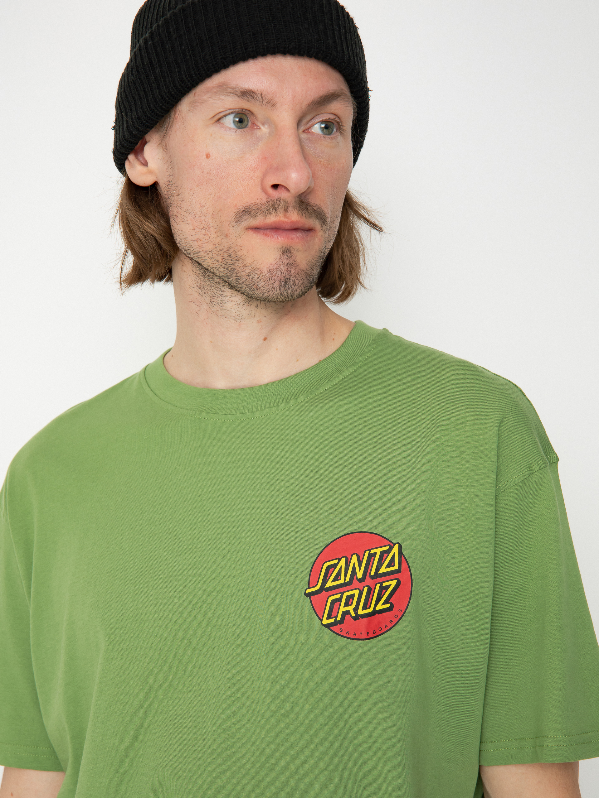 T-shirt Santa Cruz Classic Dot Chest (apple)