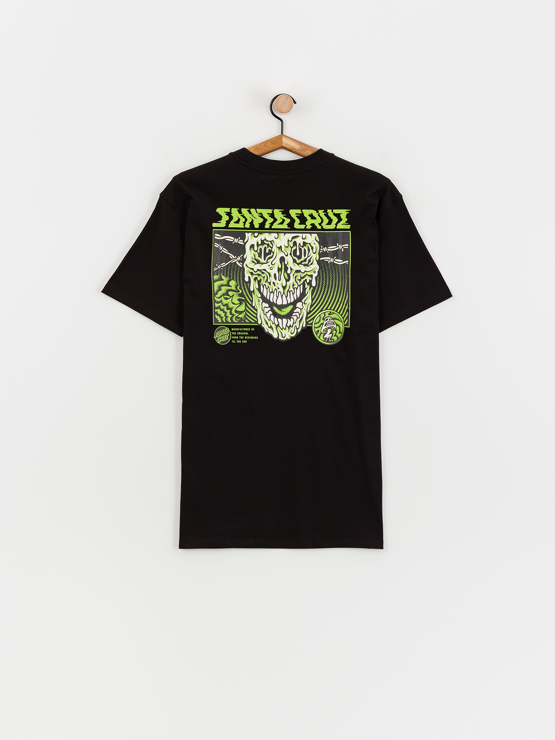 T-shirt Santa Cruz Toxic Skull (black)