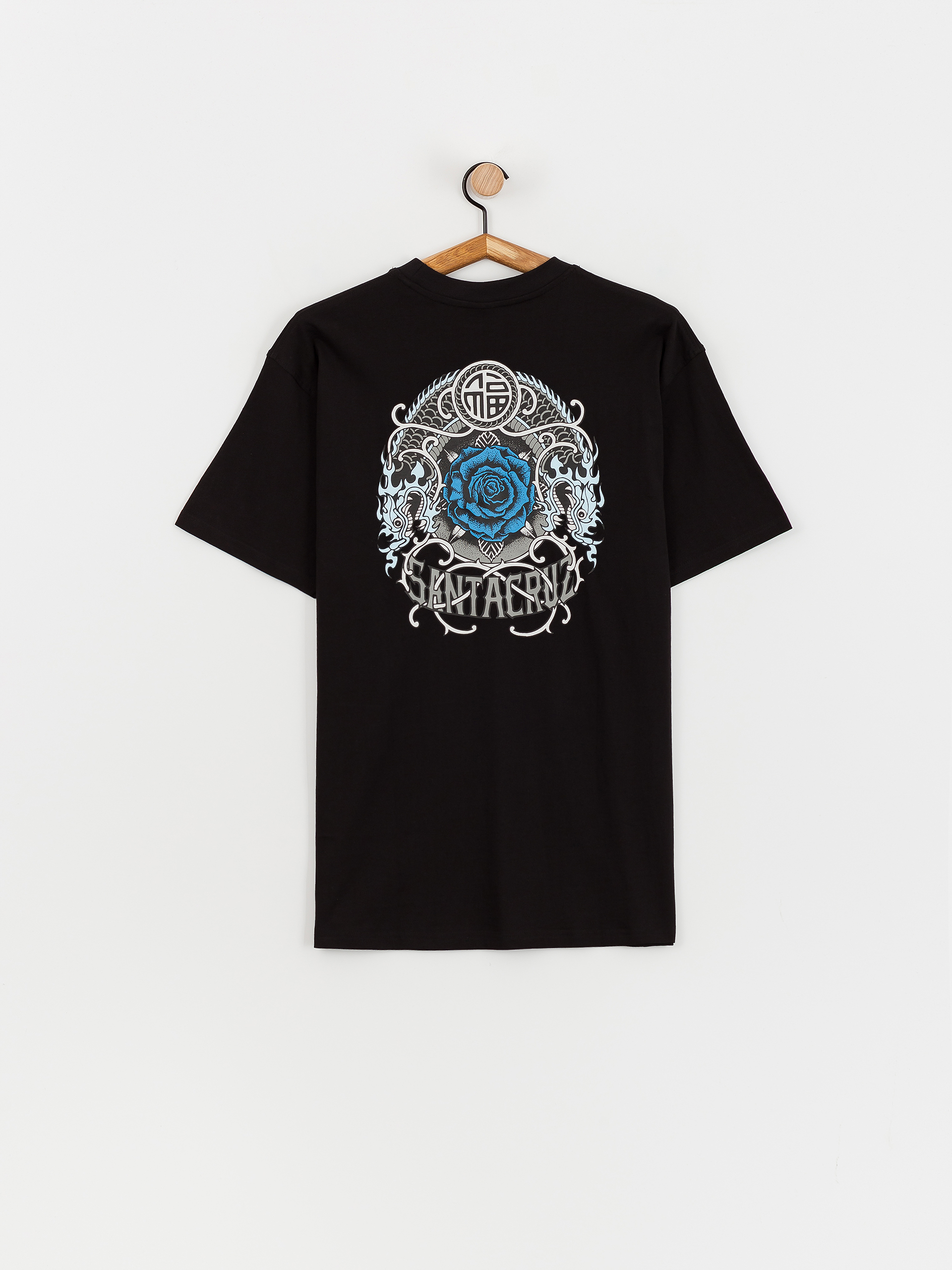 T-shirt Santa Cruz Dressen Rose Crew One (black)