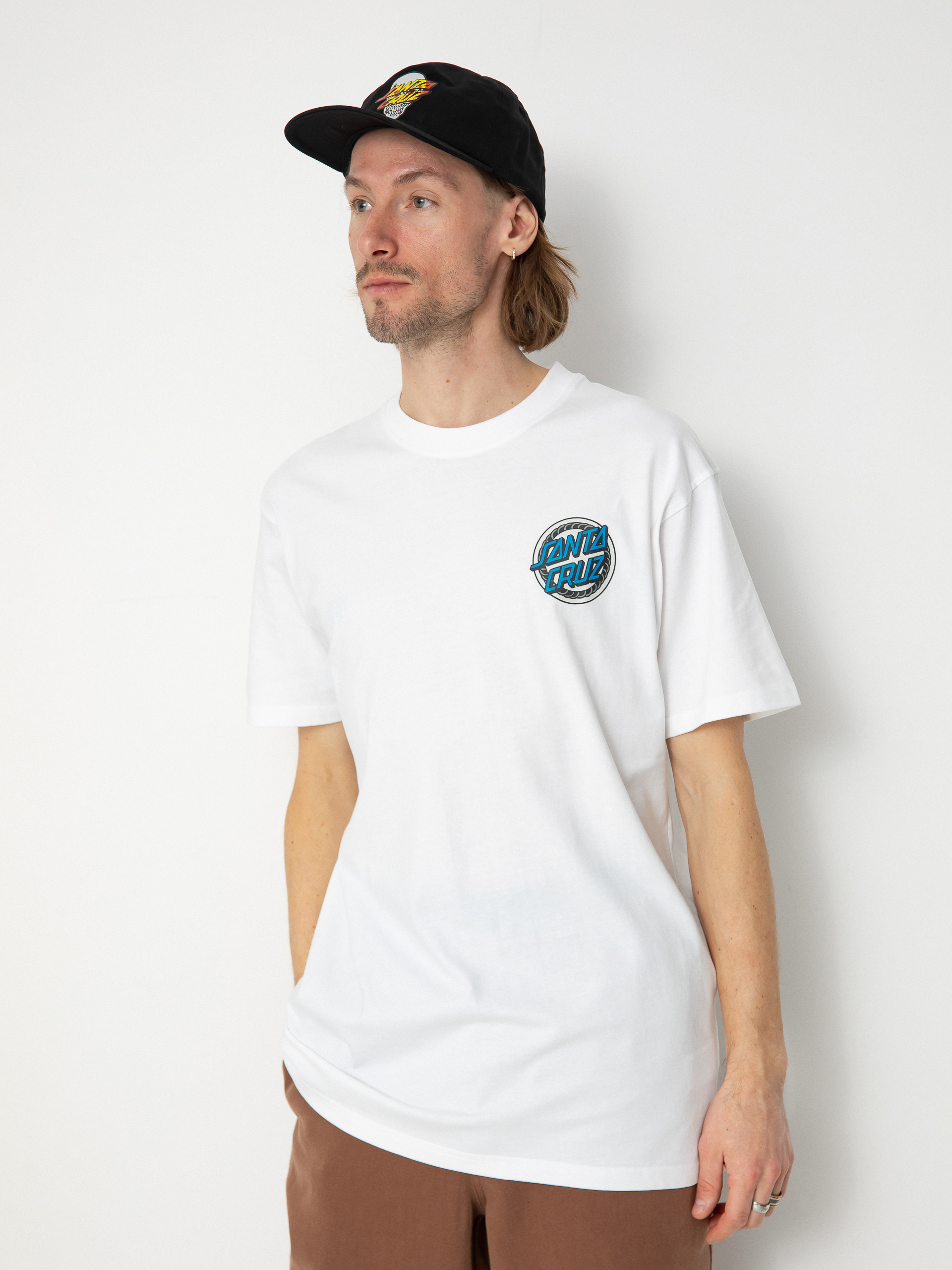 T-shirt Santa Cruz Dressen Rose Crew One (white)