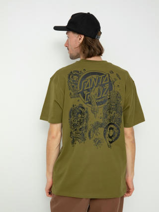 T-shirt Santa Cruz Roskopp Evo 2 (sea kelp)