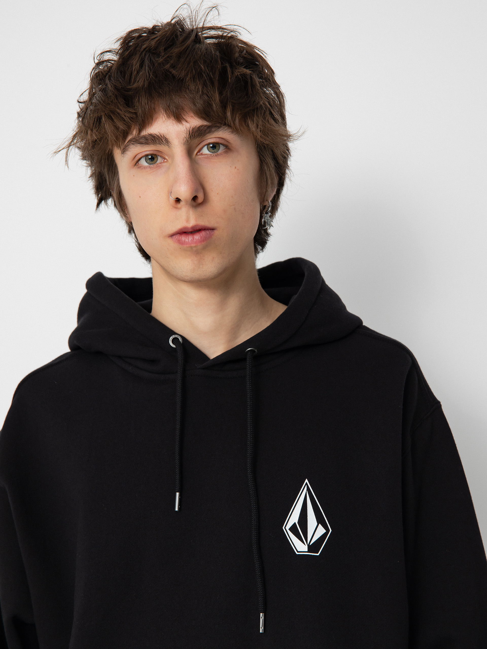 Bluza z kapturem Volcom Iconic Stone HD (black)