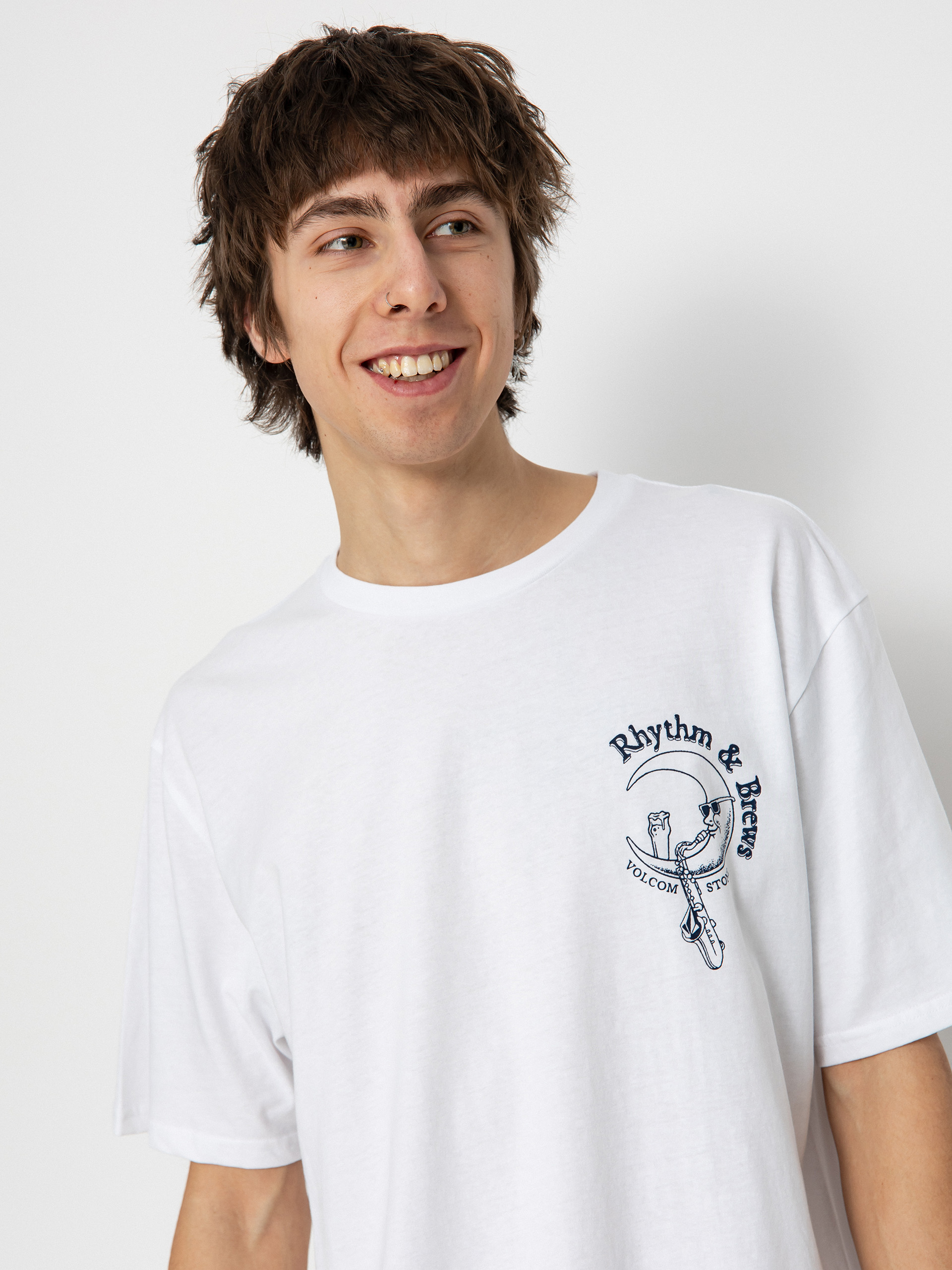 T-shirt Volcom Rhythm 1991 Bsc (white)